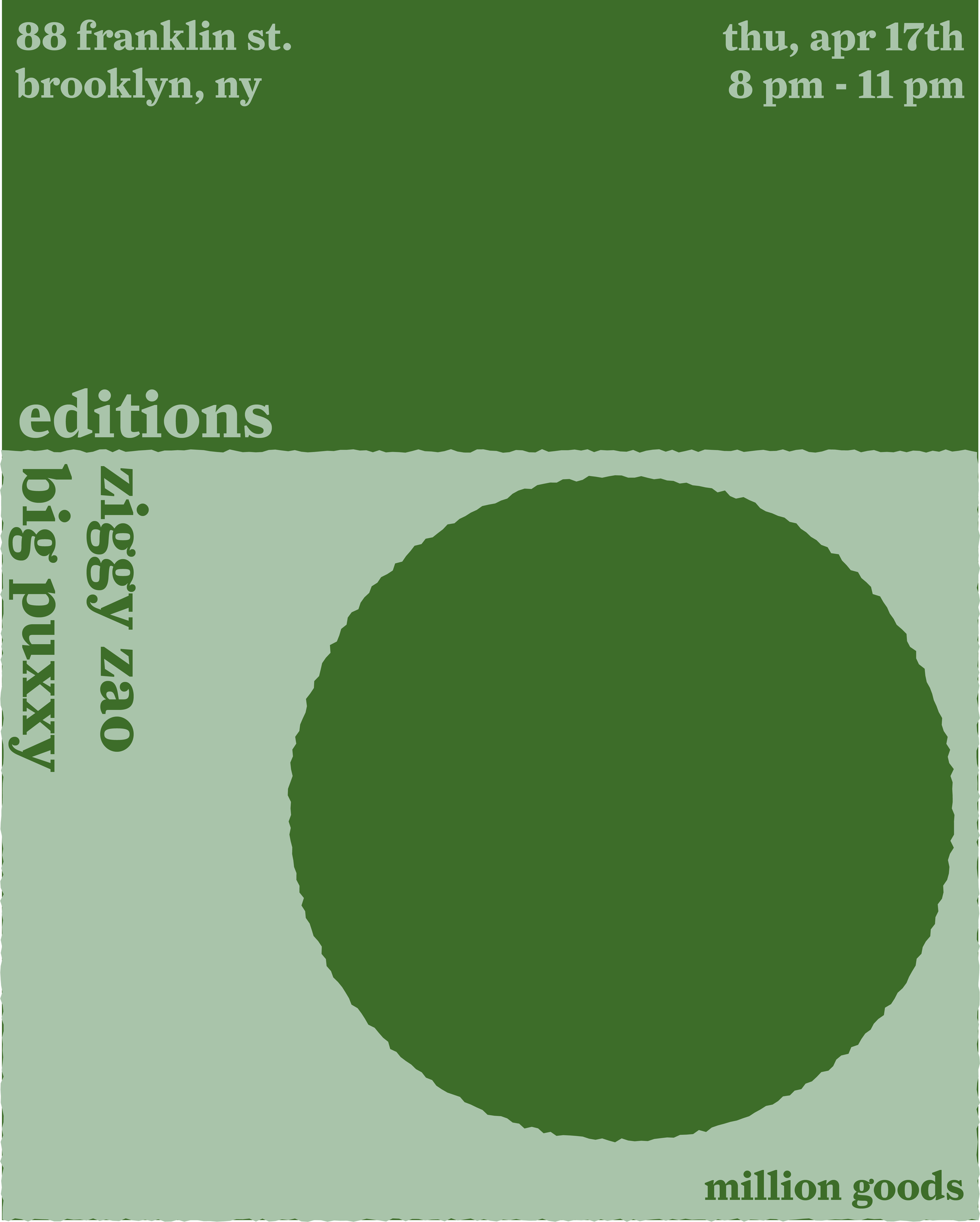 editions with ziggy zao