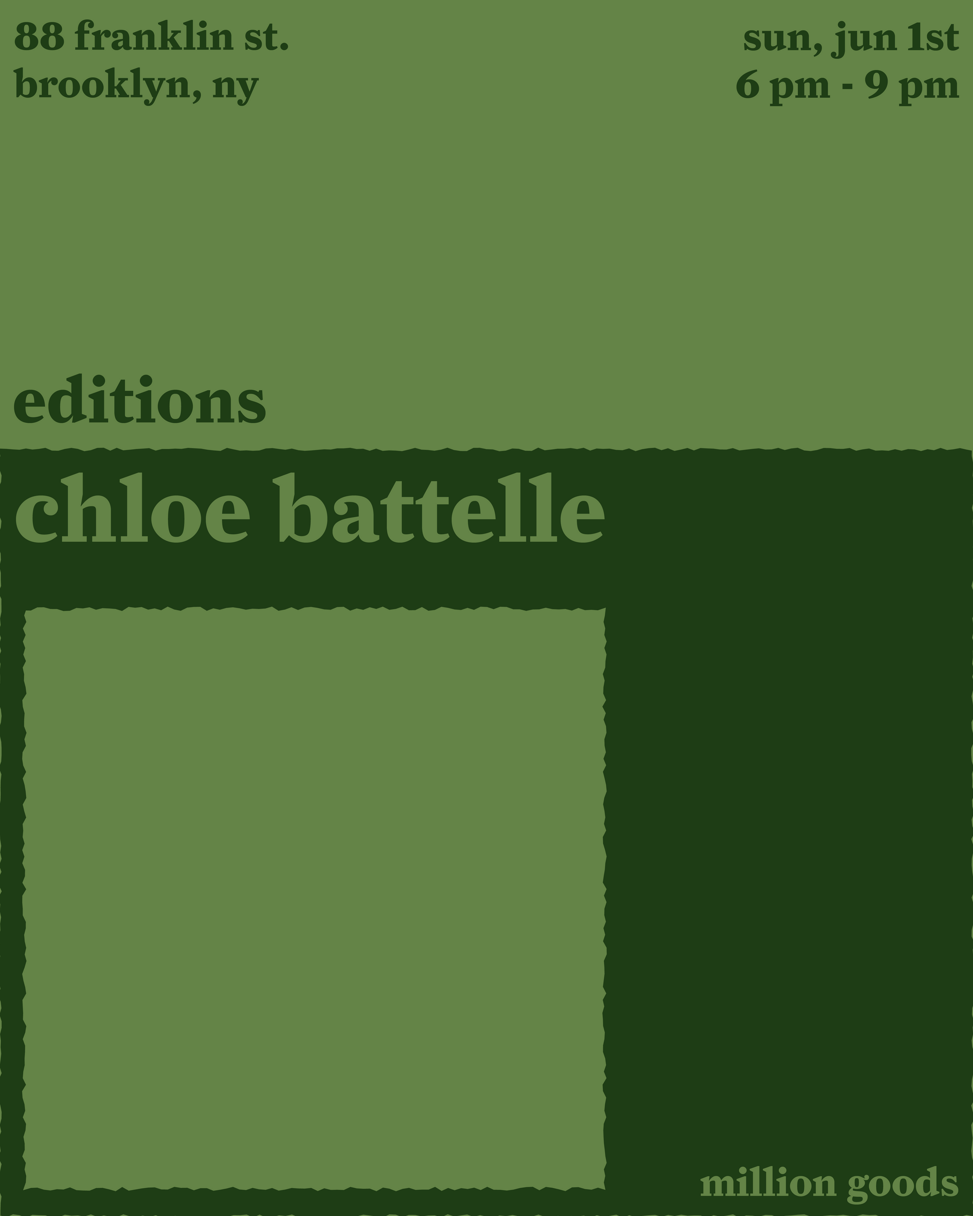 editions with chloe battelle