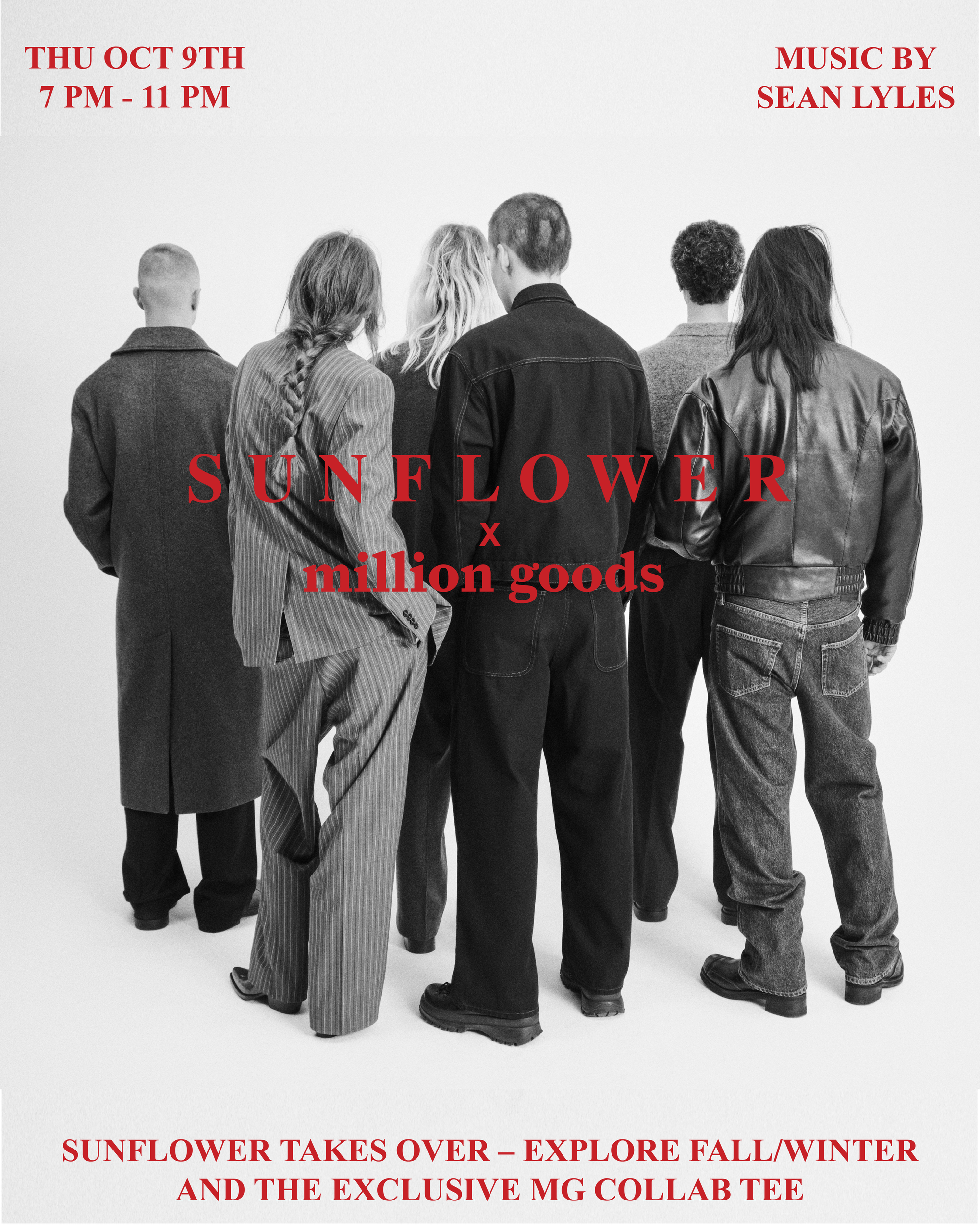 sunflower x million goods with sean lyles