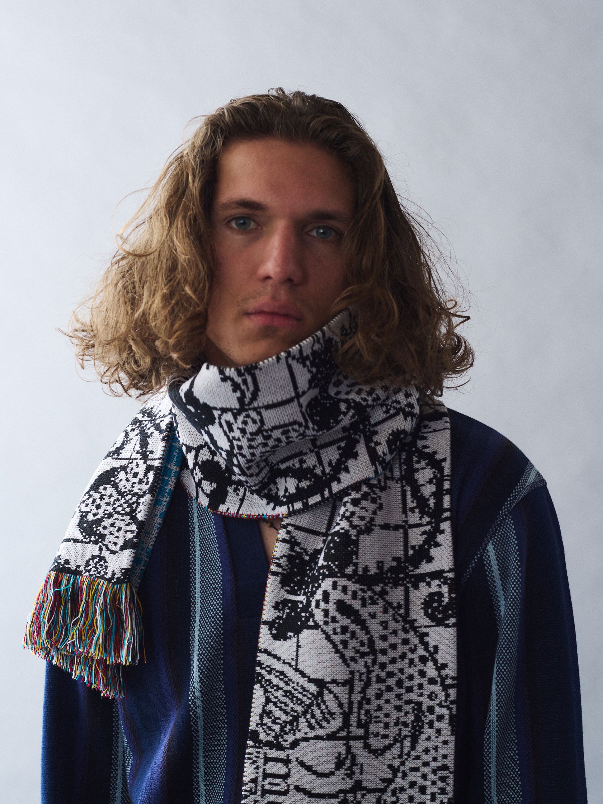 Montmartre New York  Yin＆Yang Scarf Montmartre New York Yin&Yang Scarf