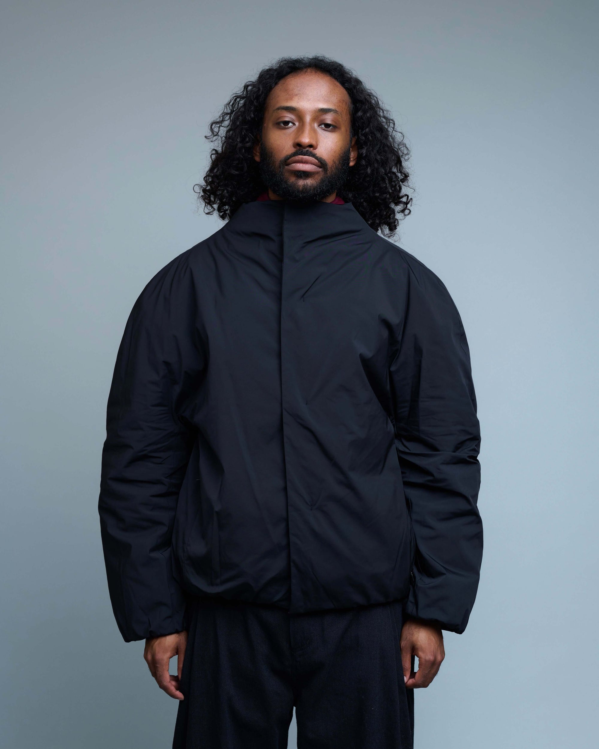 Taffeta Padded Raglan Jumper