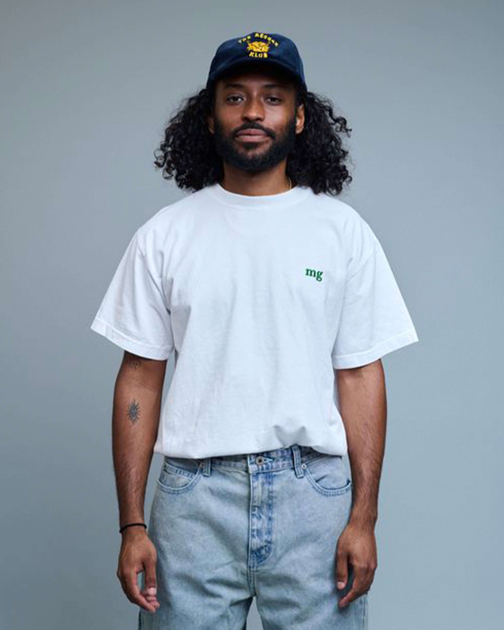 Embroidered Initial Tee
