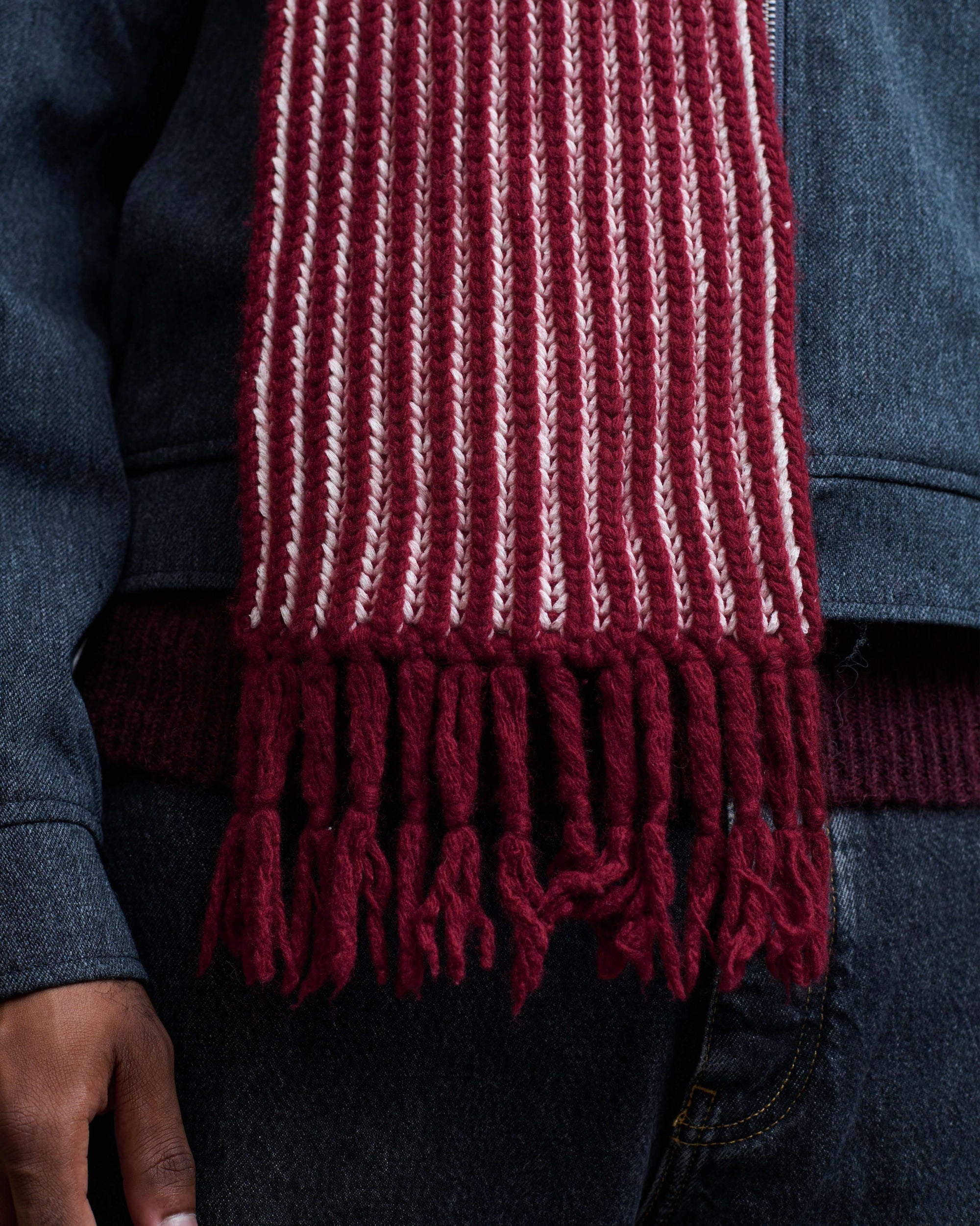 Riff Wool Blend Scarf