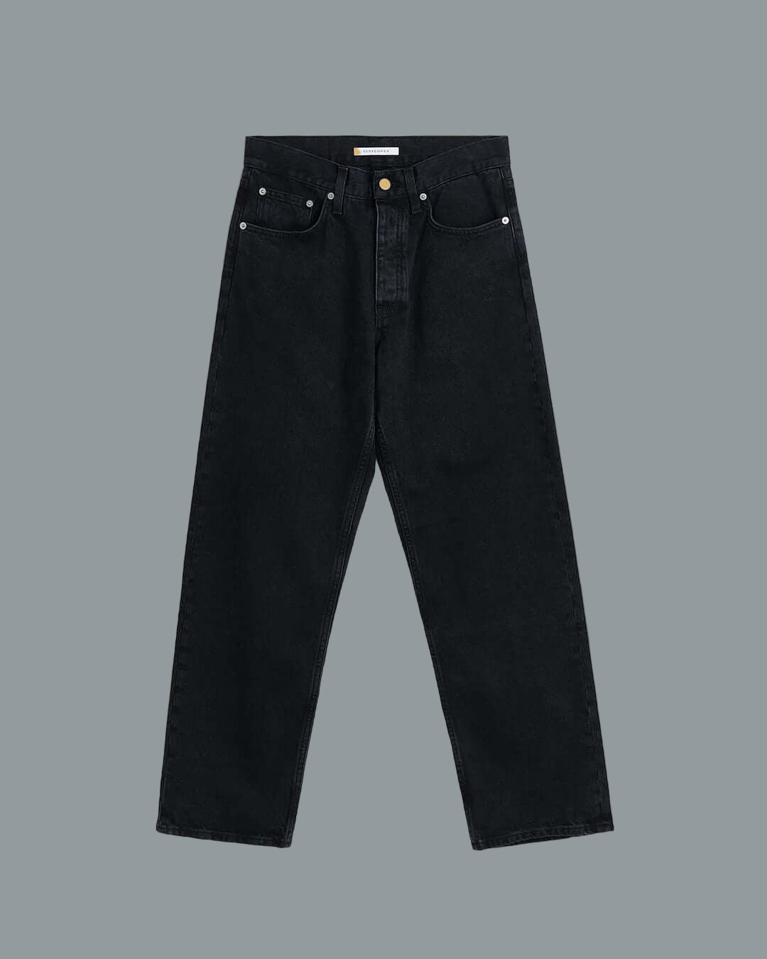 Loose Jeans – Black Rinse