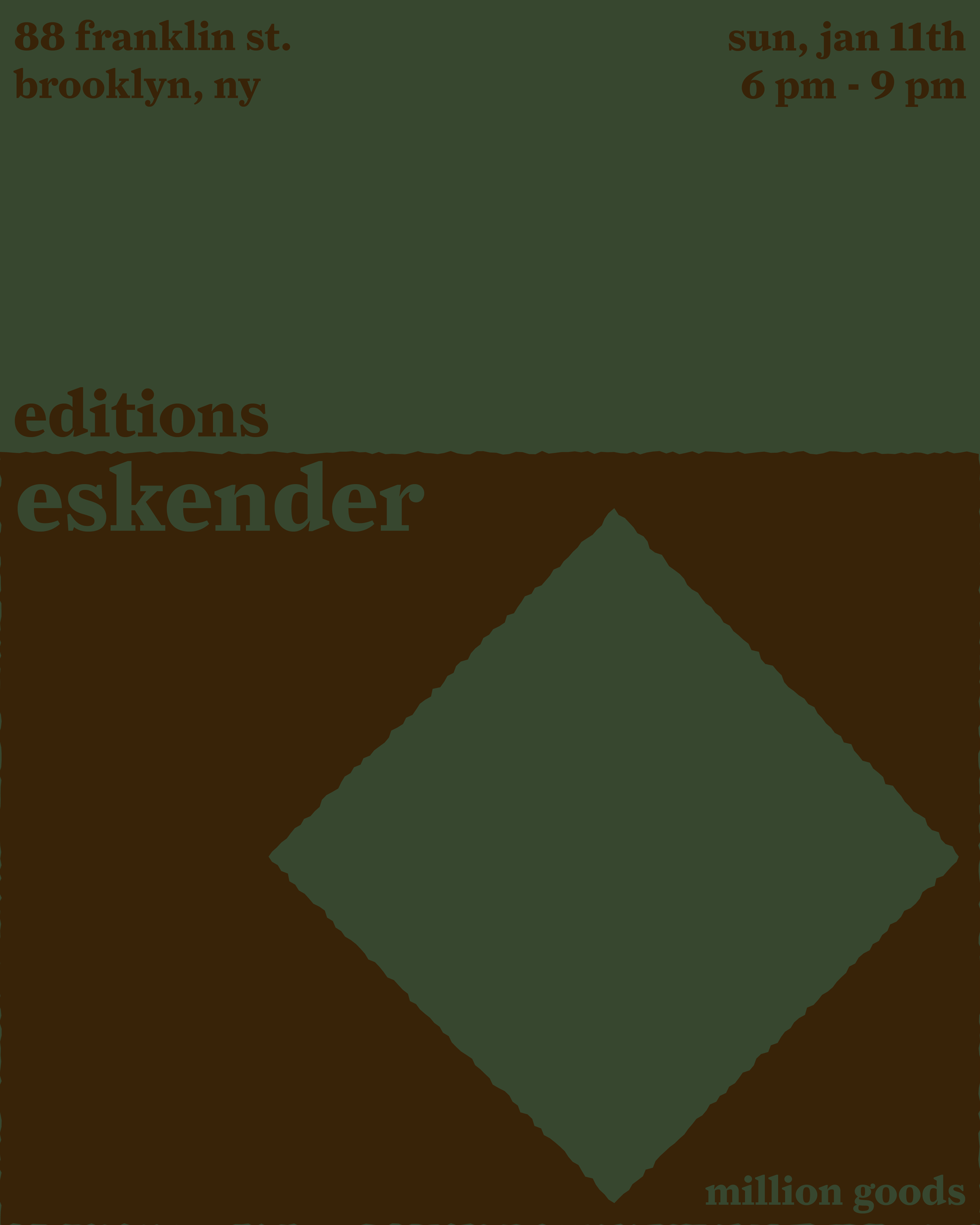 editions with eskender