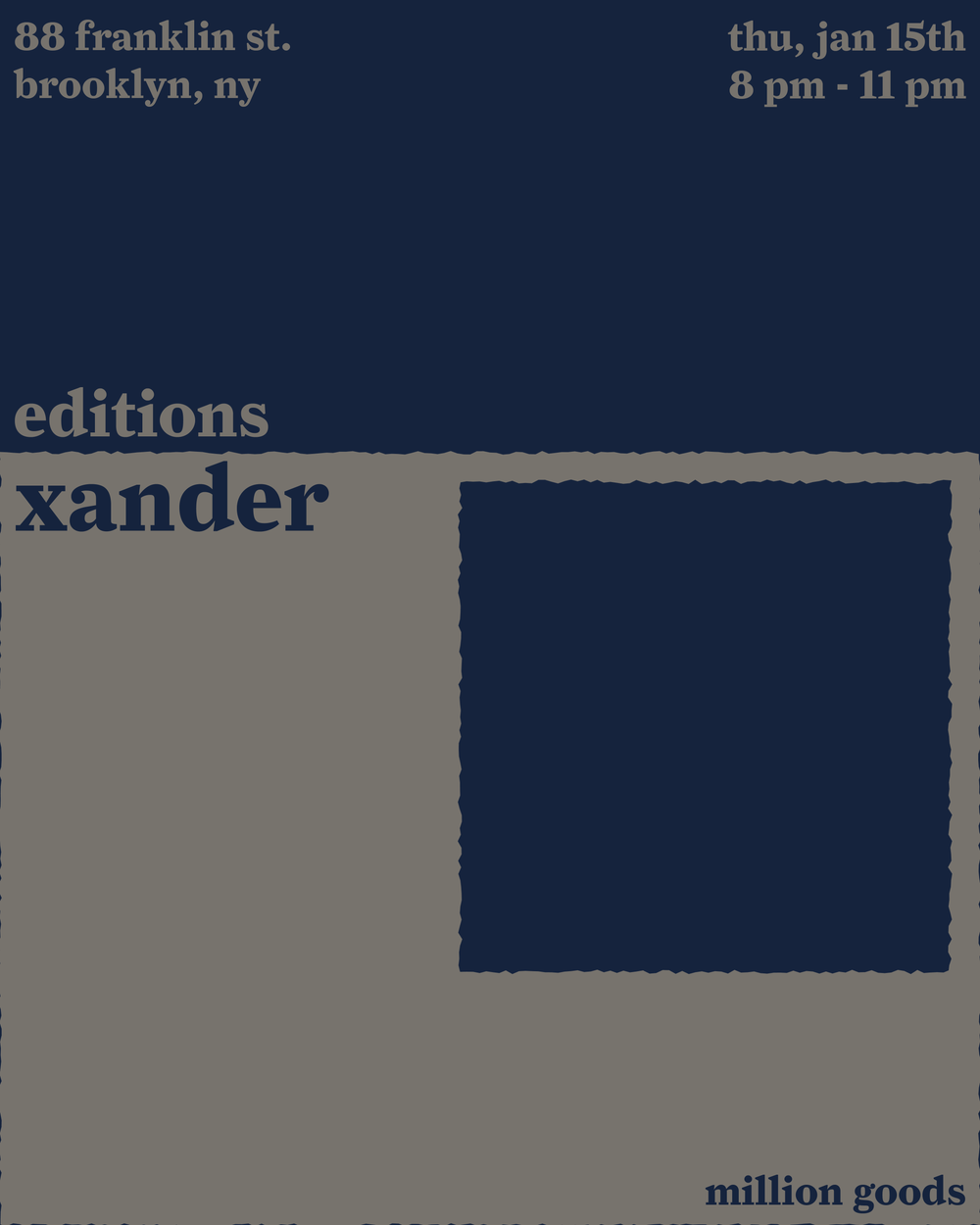 editions with xander