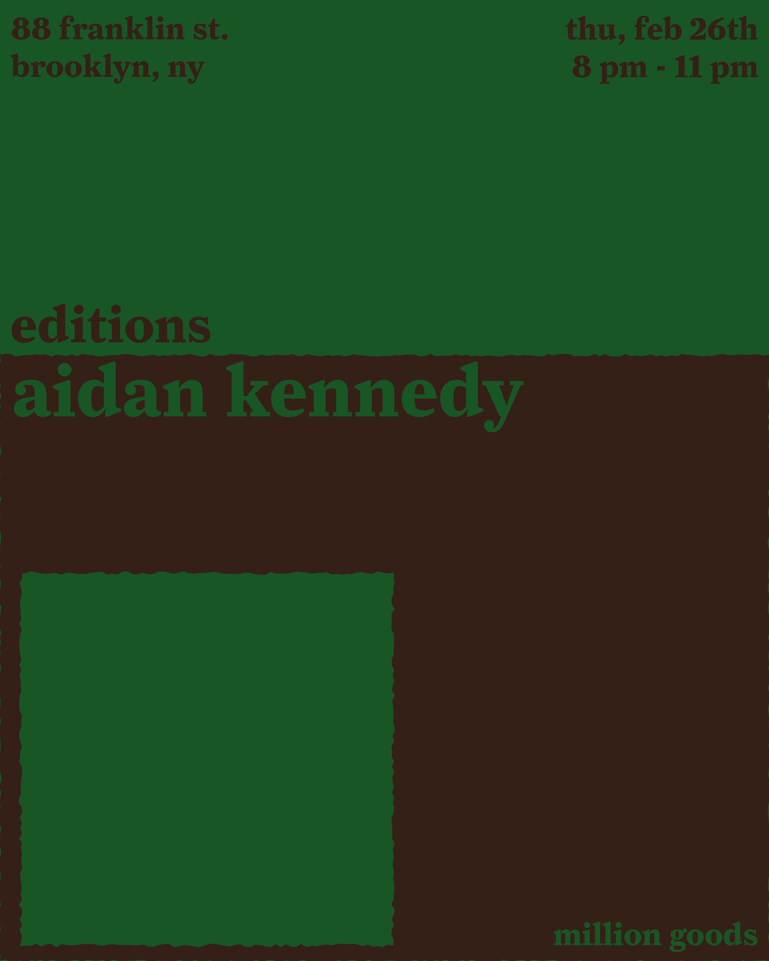 editions with aidan kennedy