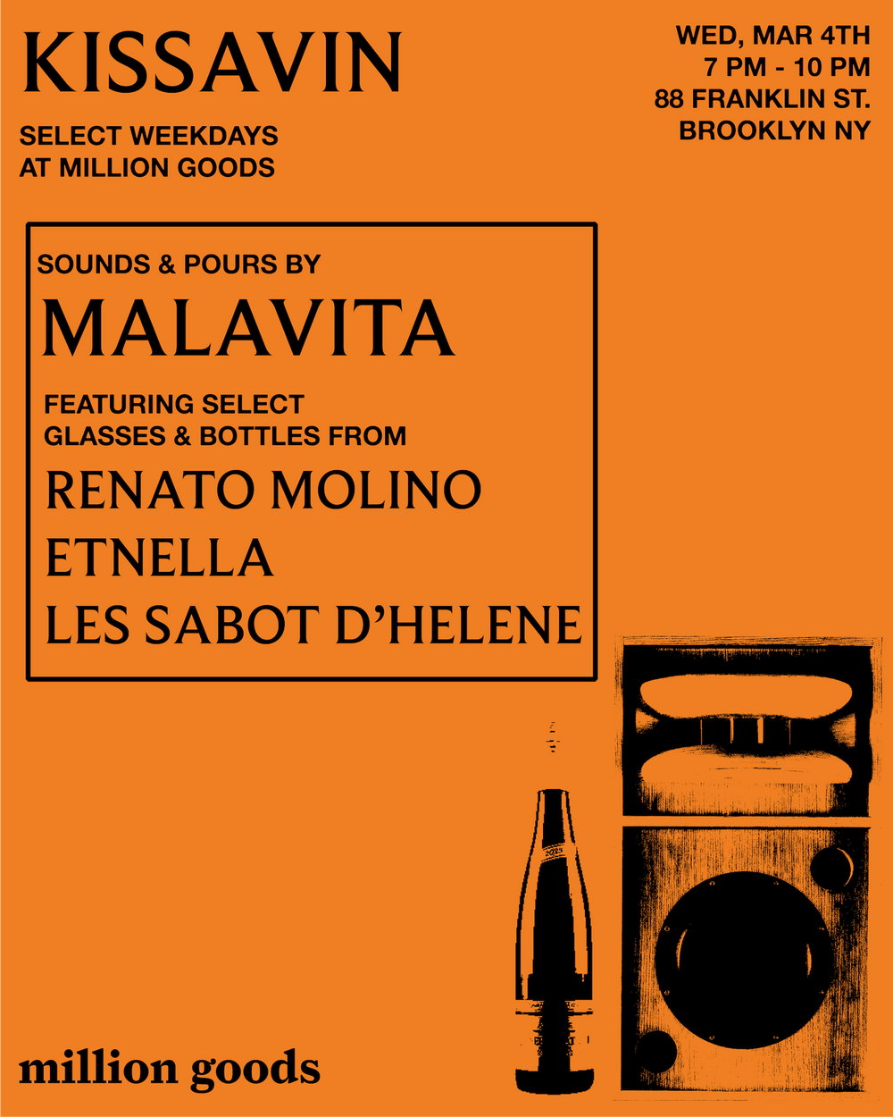 kissavin with malavita