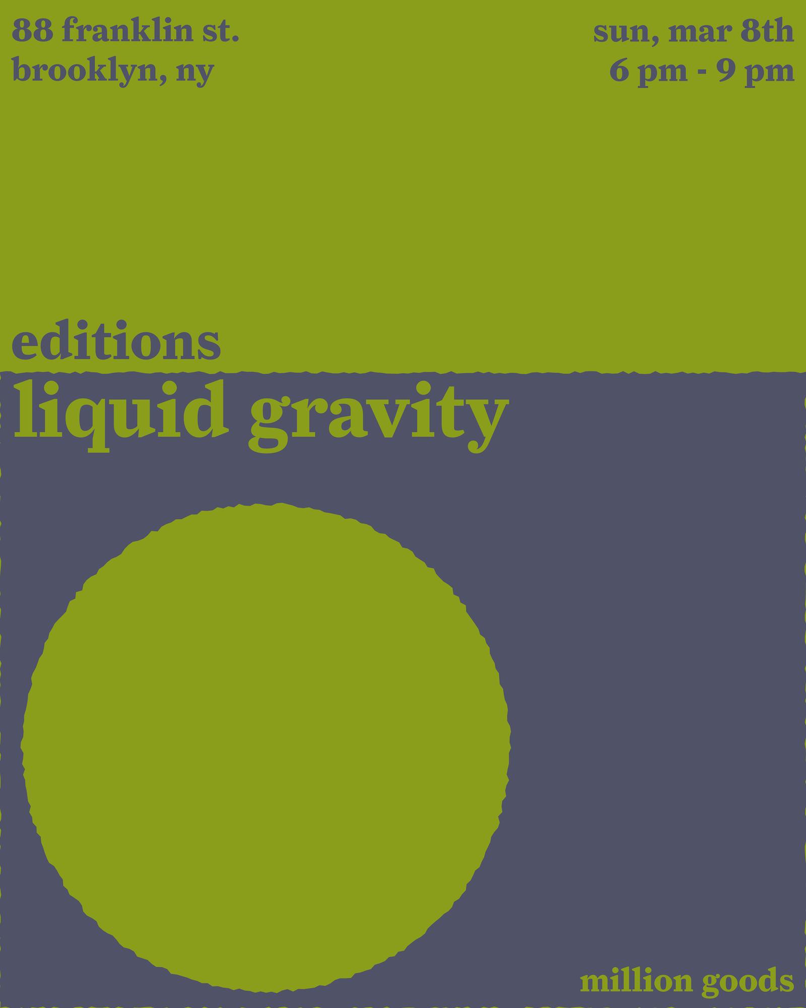 editions with liquid gravity