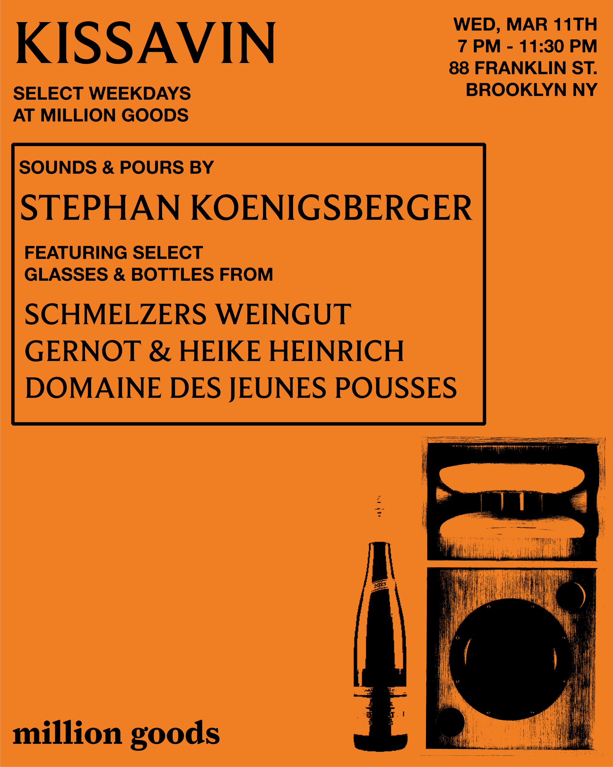 kissavin with stephan koenigsberger