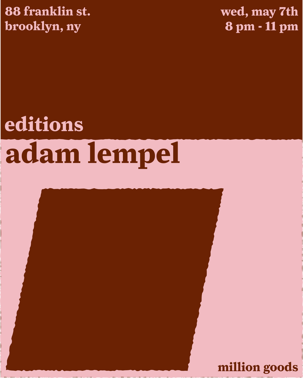 editions with adam lempel