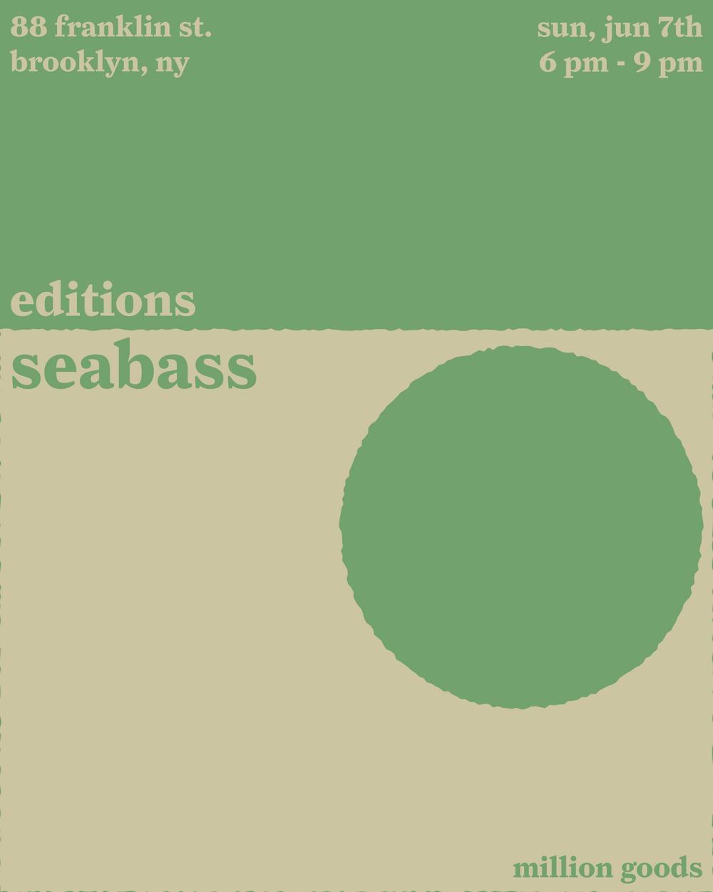 editions with seabass