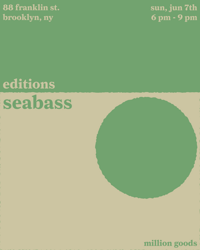 editions with seabass
