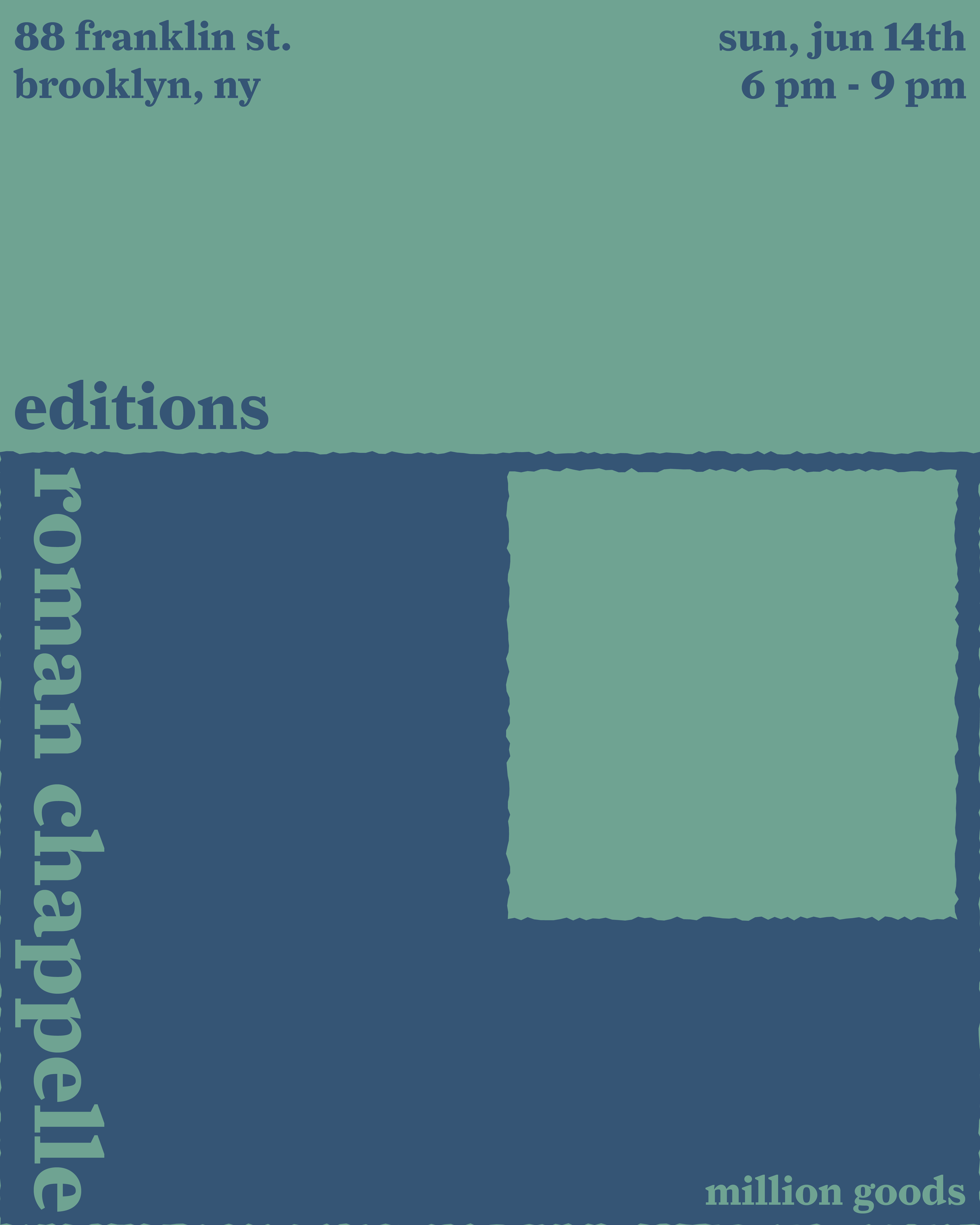 editions with roman chappelle