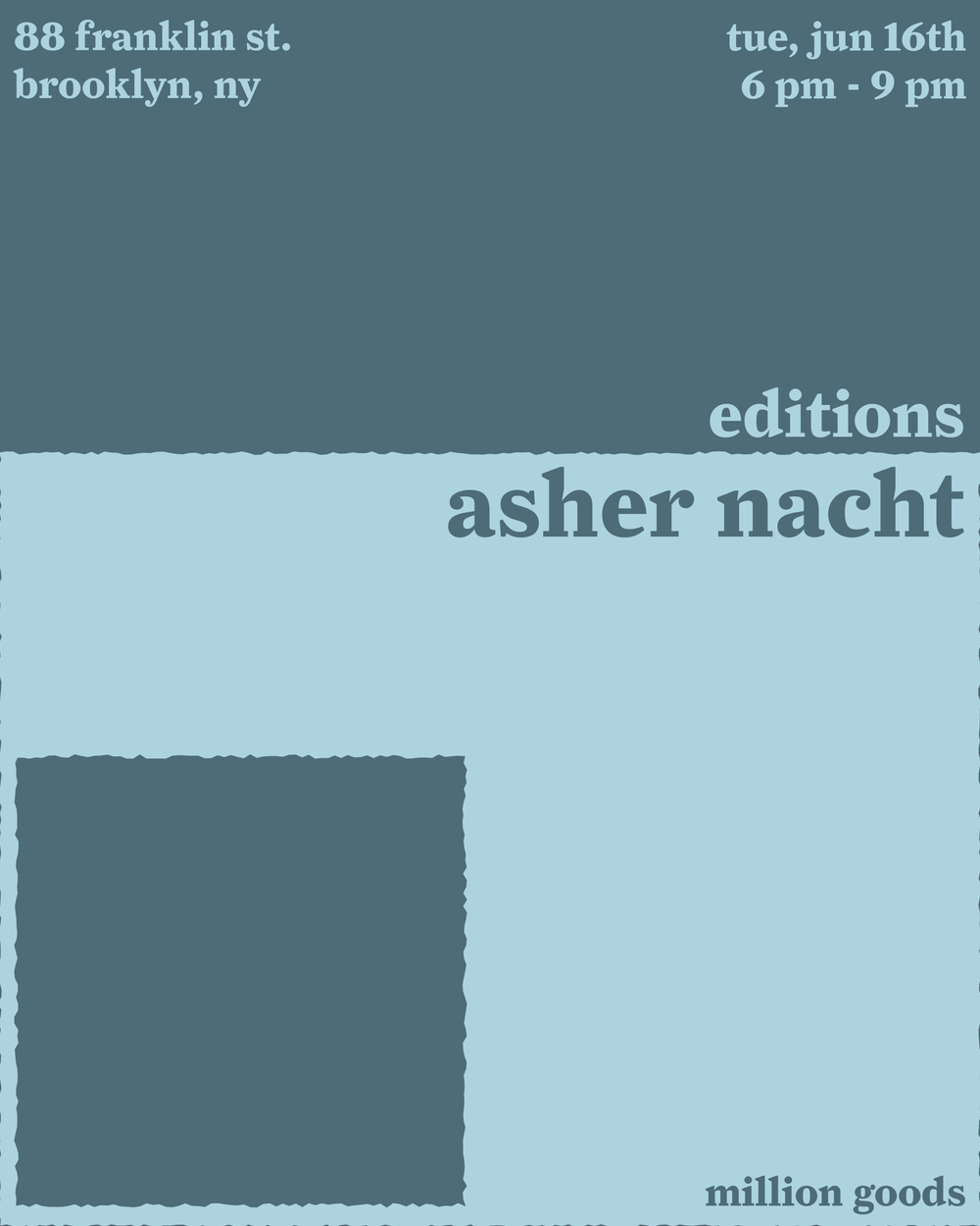 editions with asher nacht