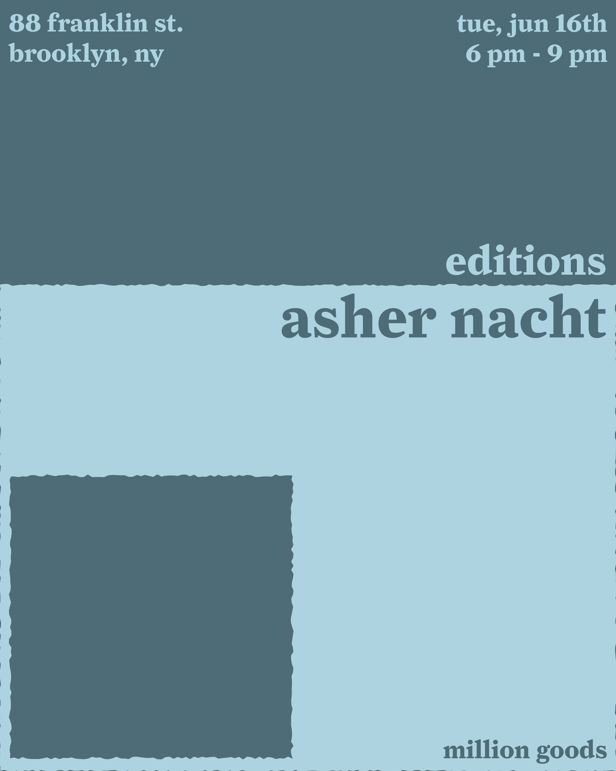 editions with asher nacht