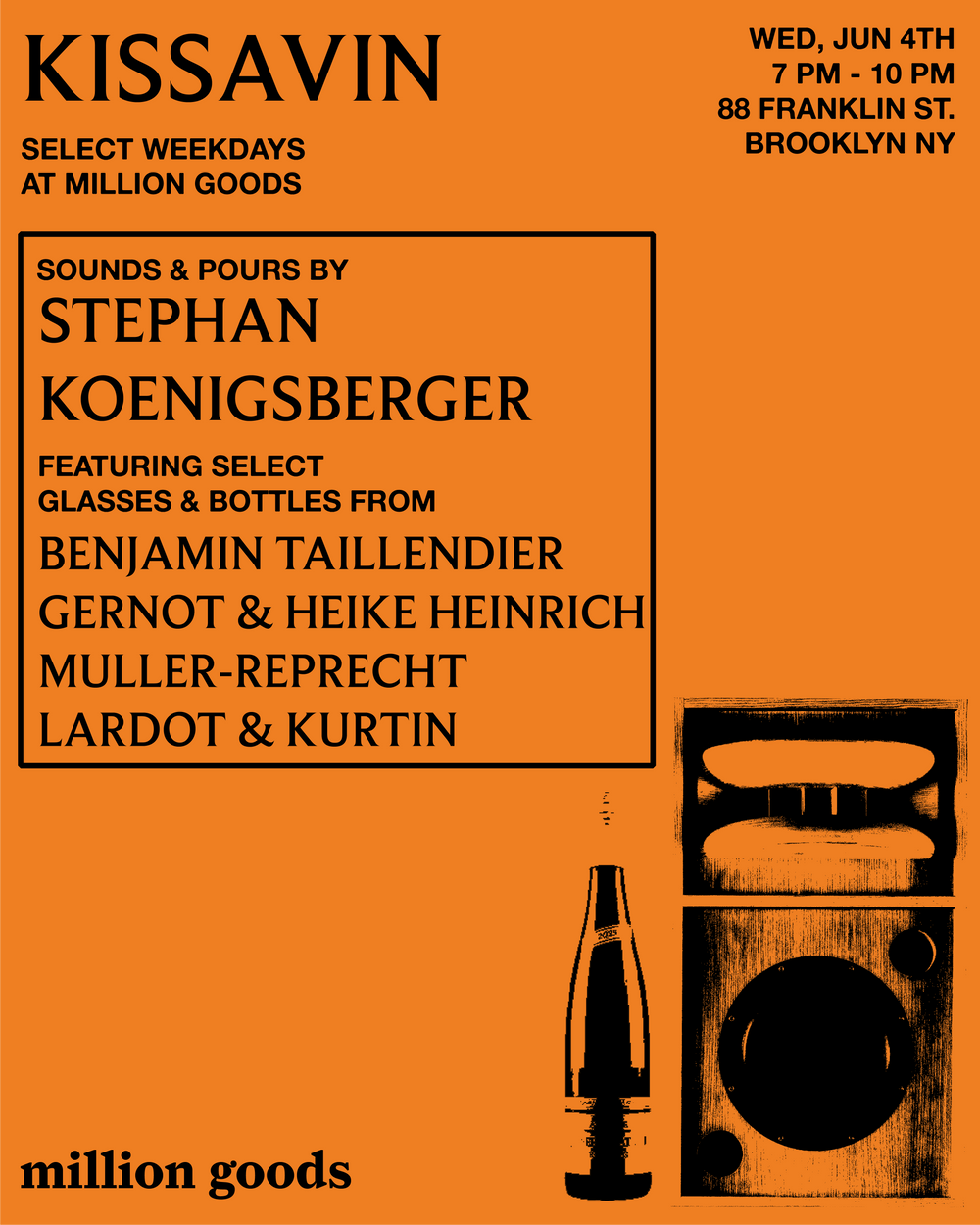 kissavin with stephan koenigsberger