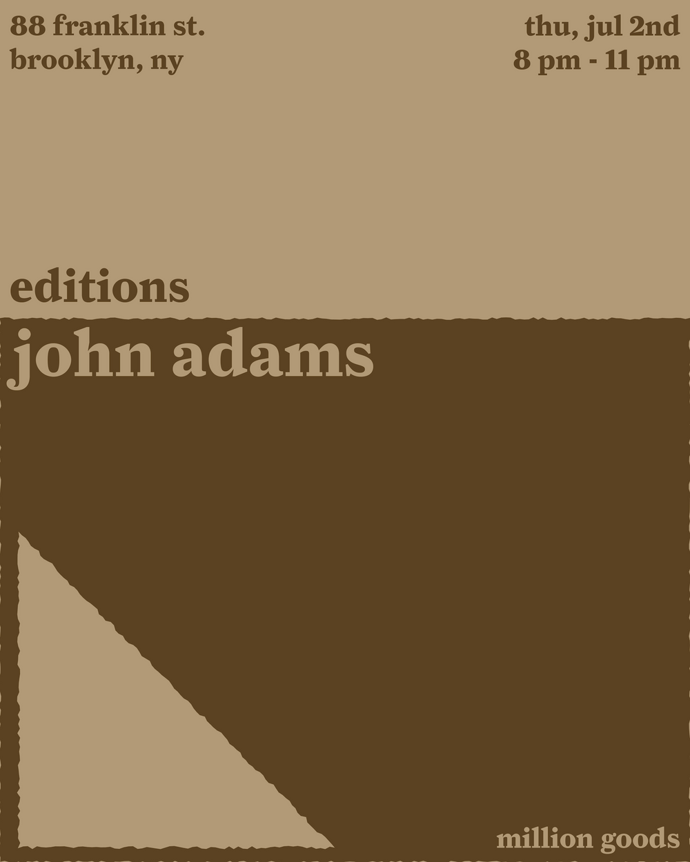 editions with john adams