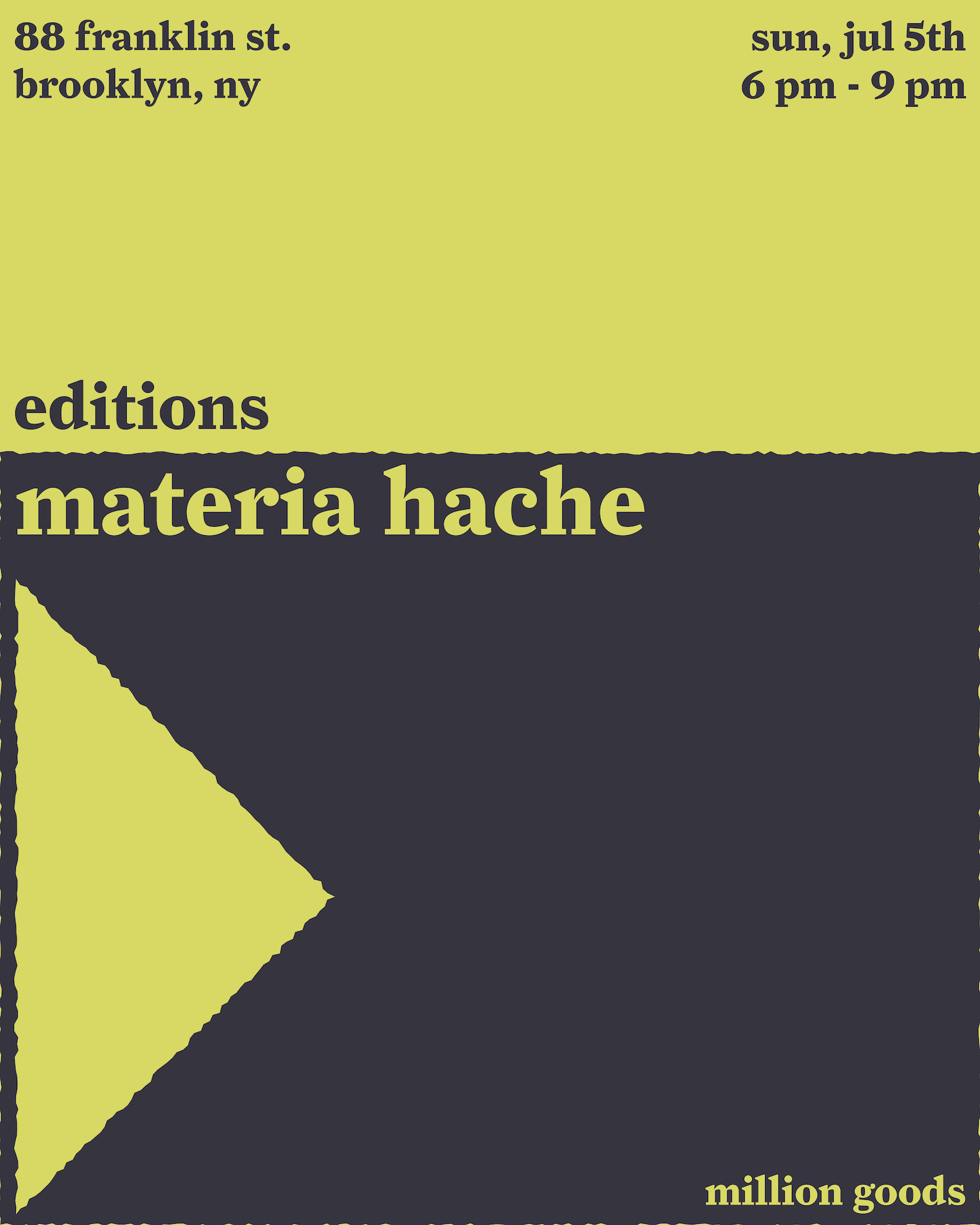 editions with materia hache