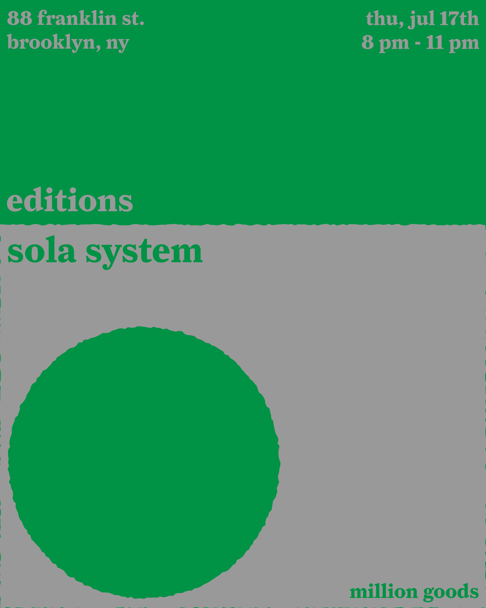 editions with sola system