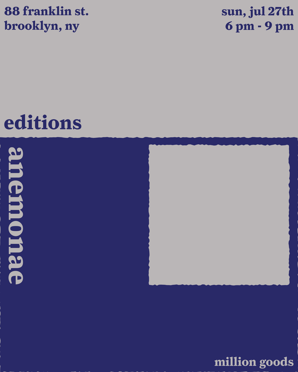editions with anemonae
