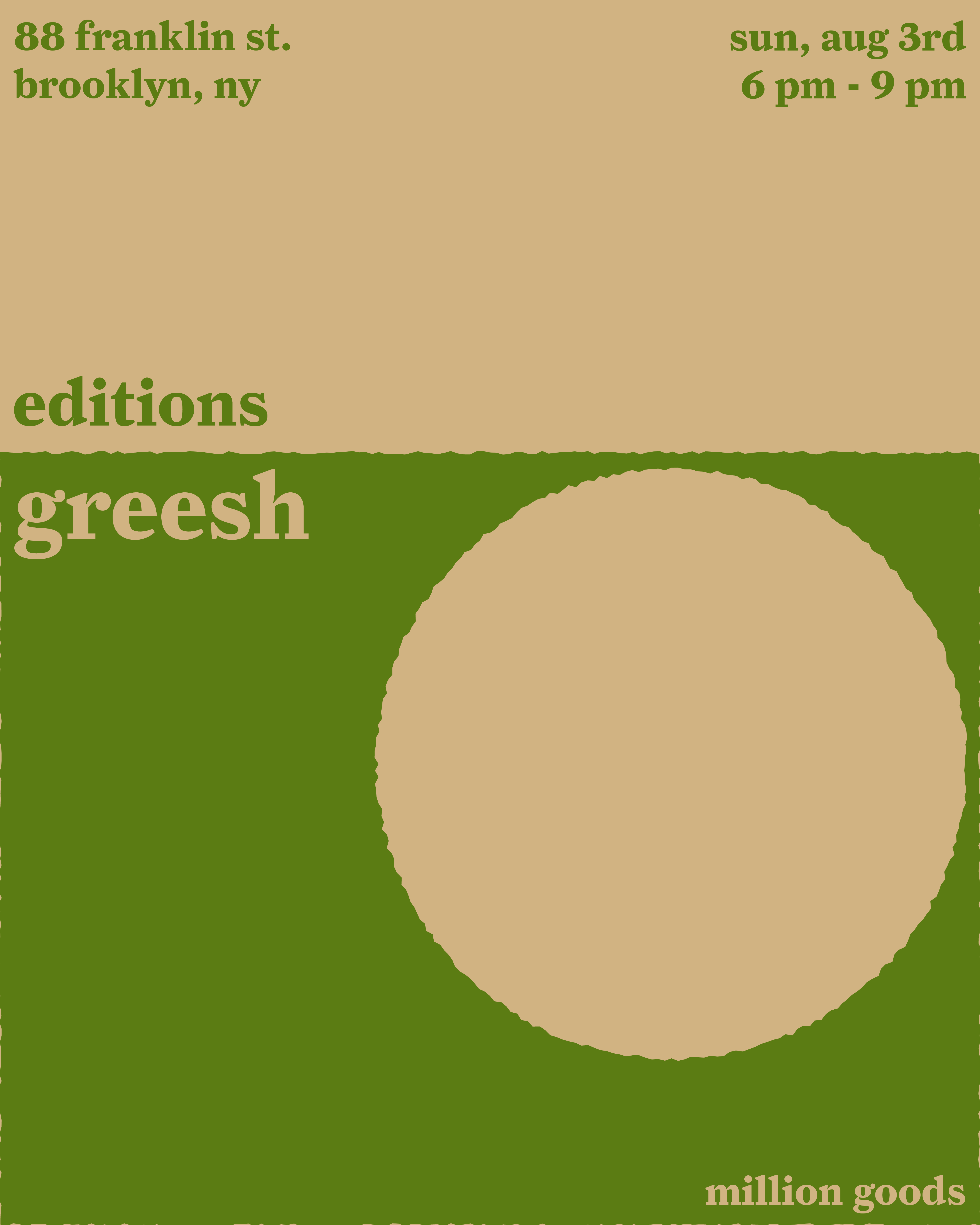 editions with greesh