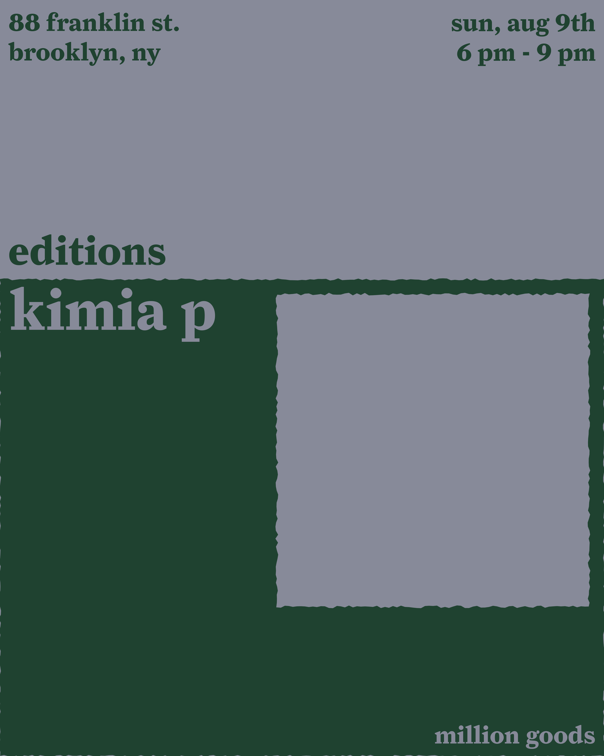editions with kimia p
