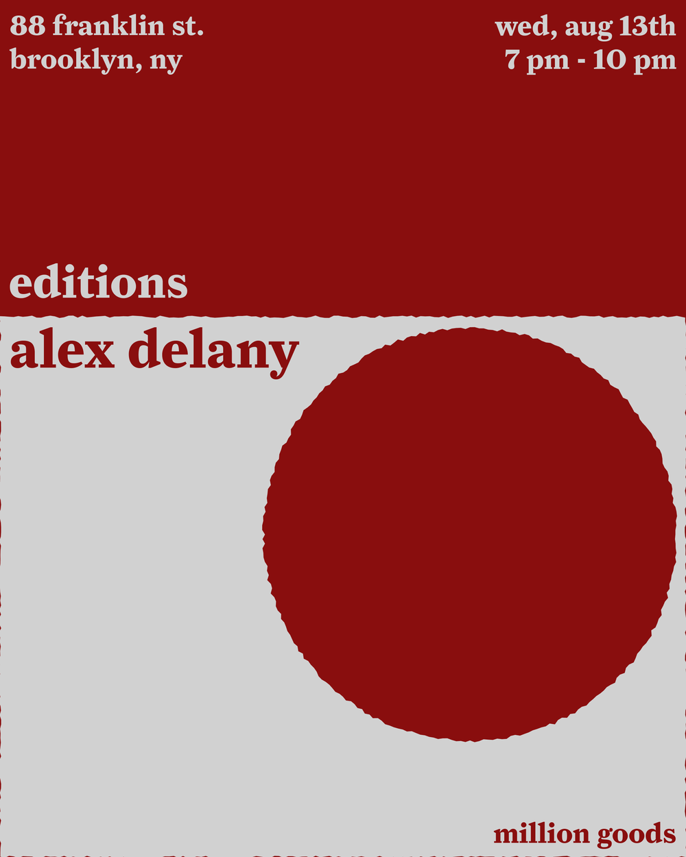 editions with alex delany