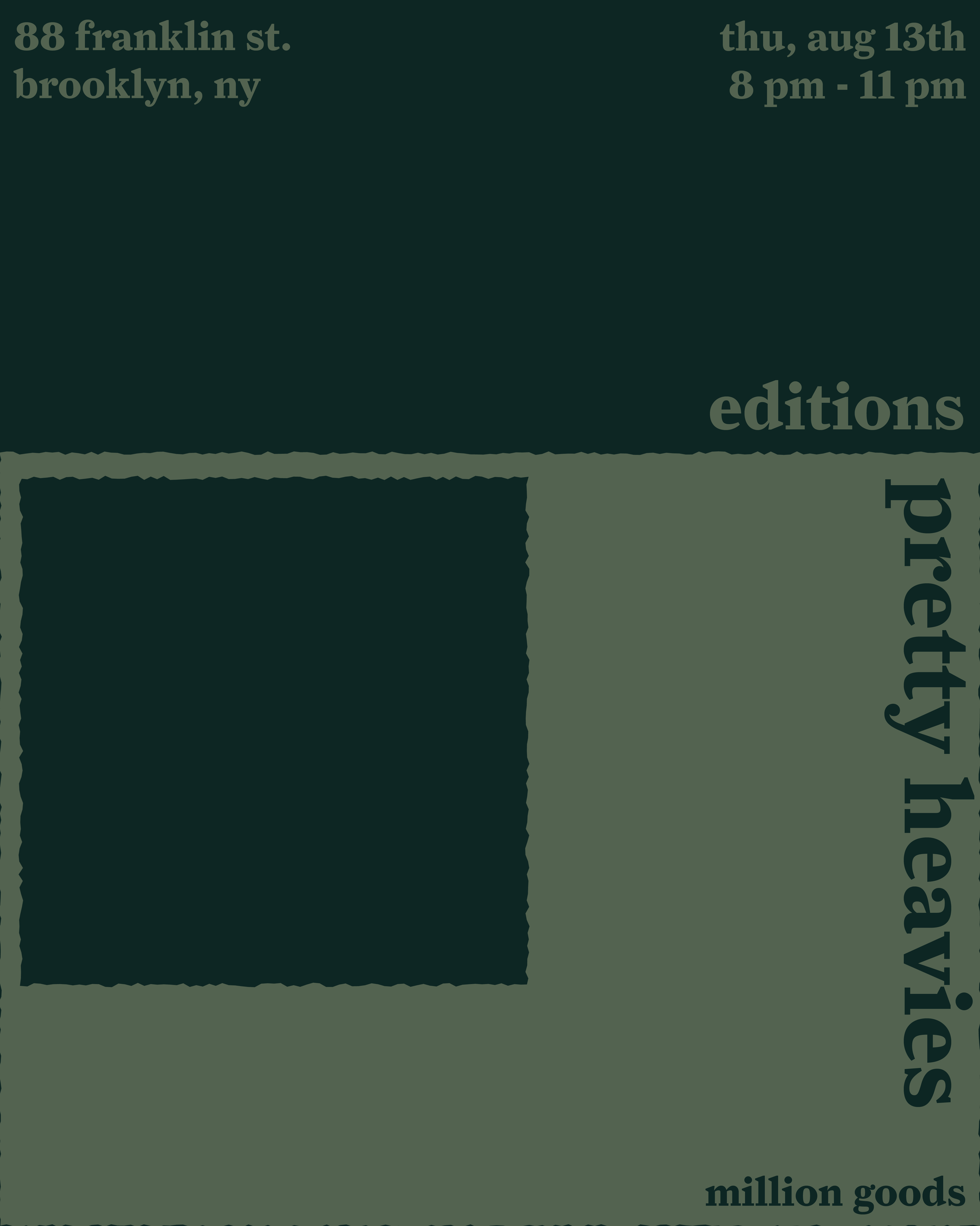 editions with pretty heavies