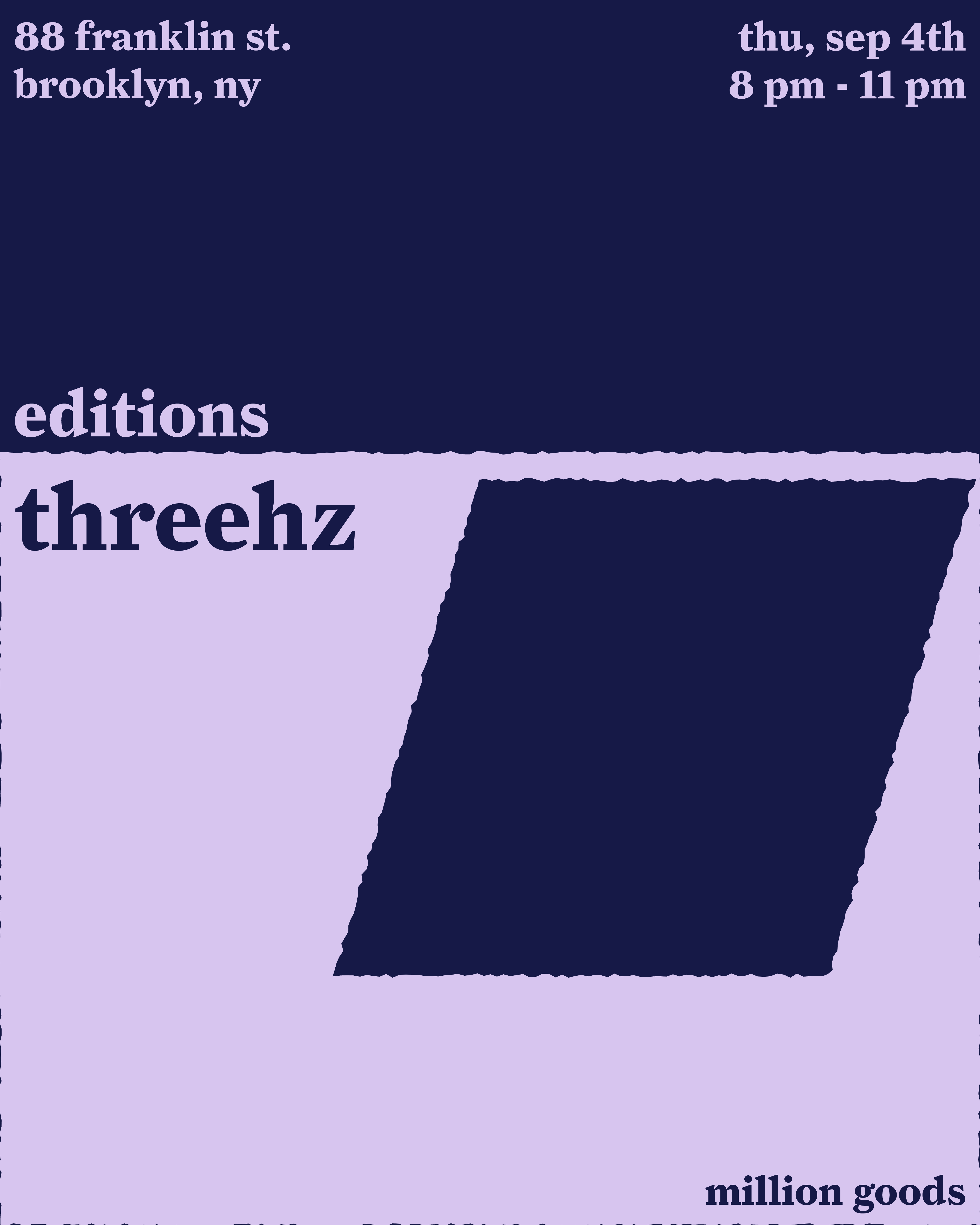 editions with threehz