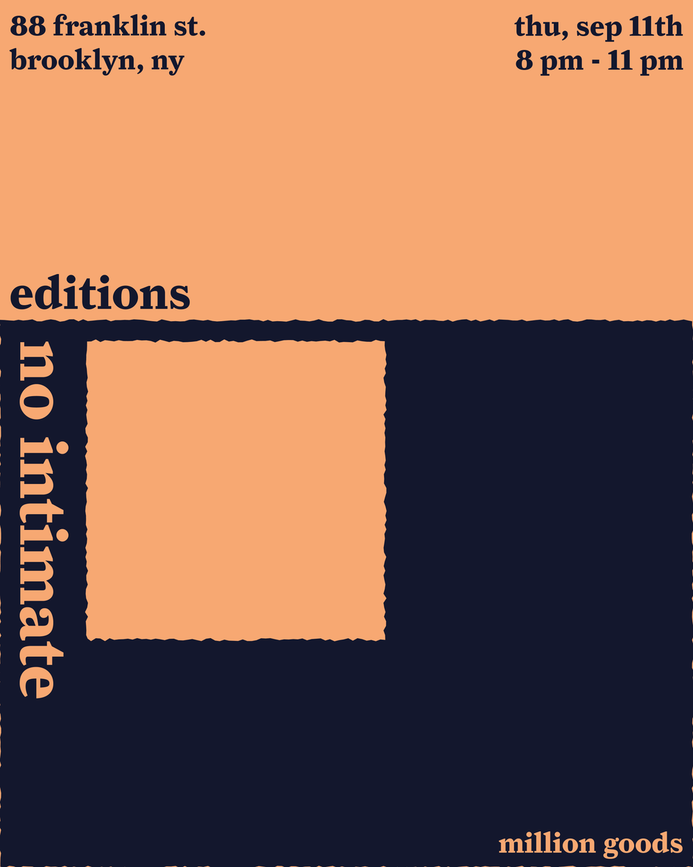 editions with no intimate