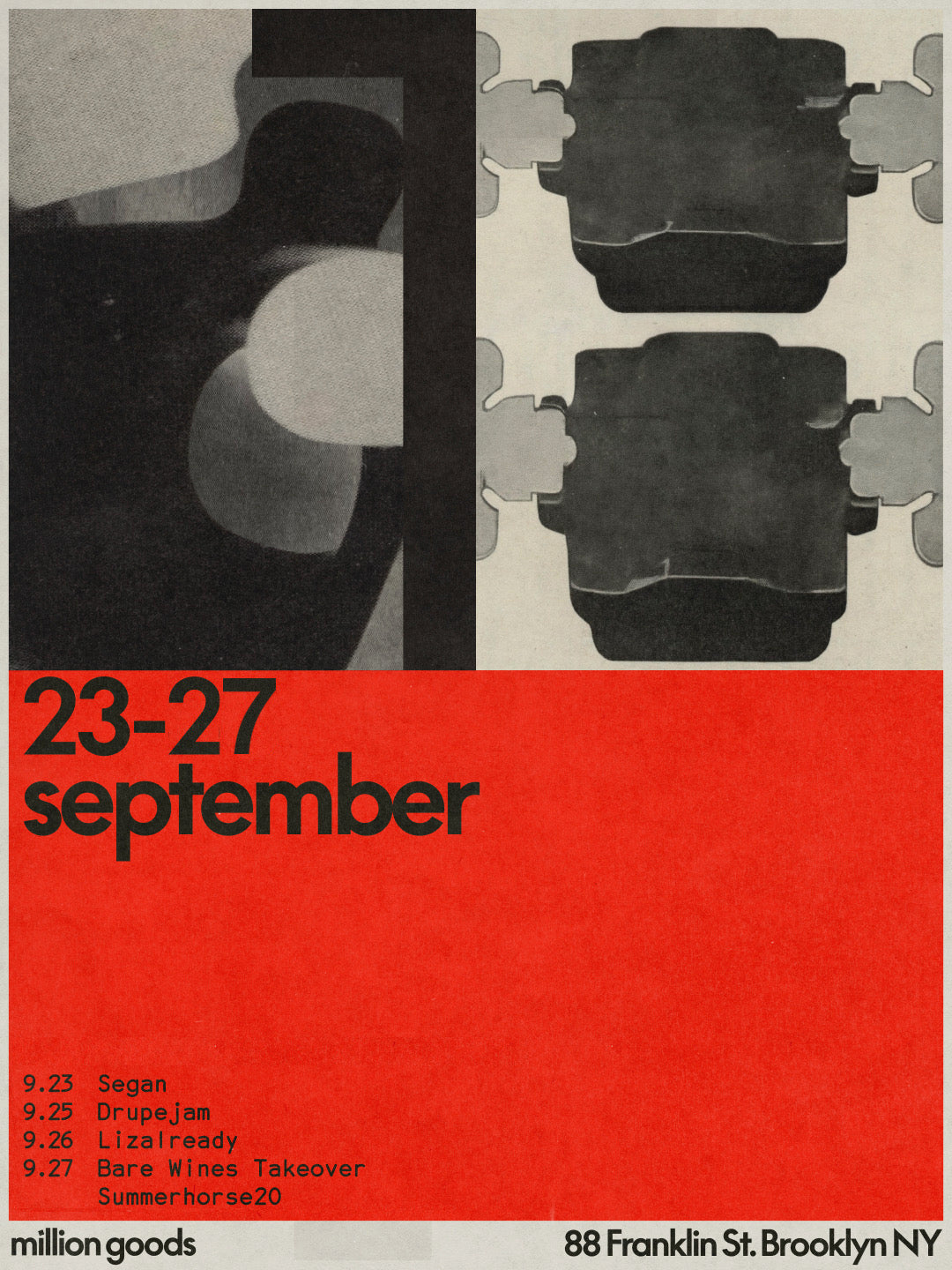 Greenpoint: 23-27 Sept