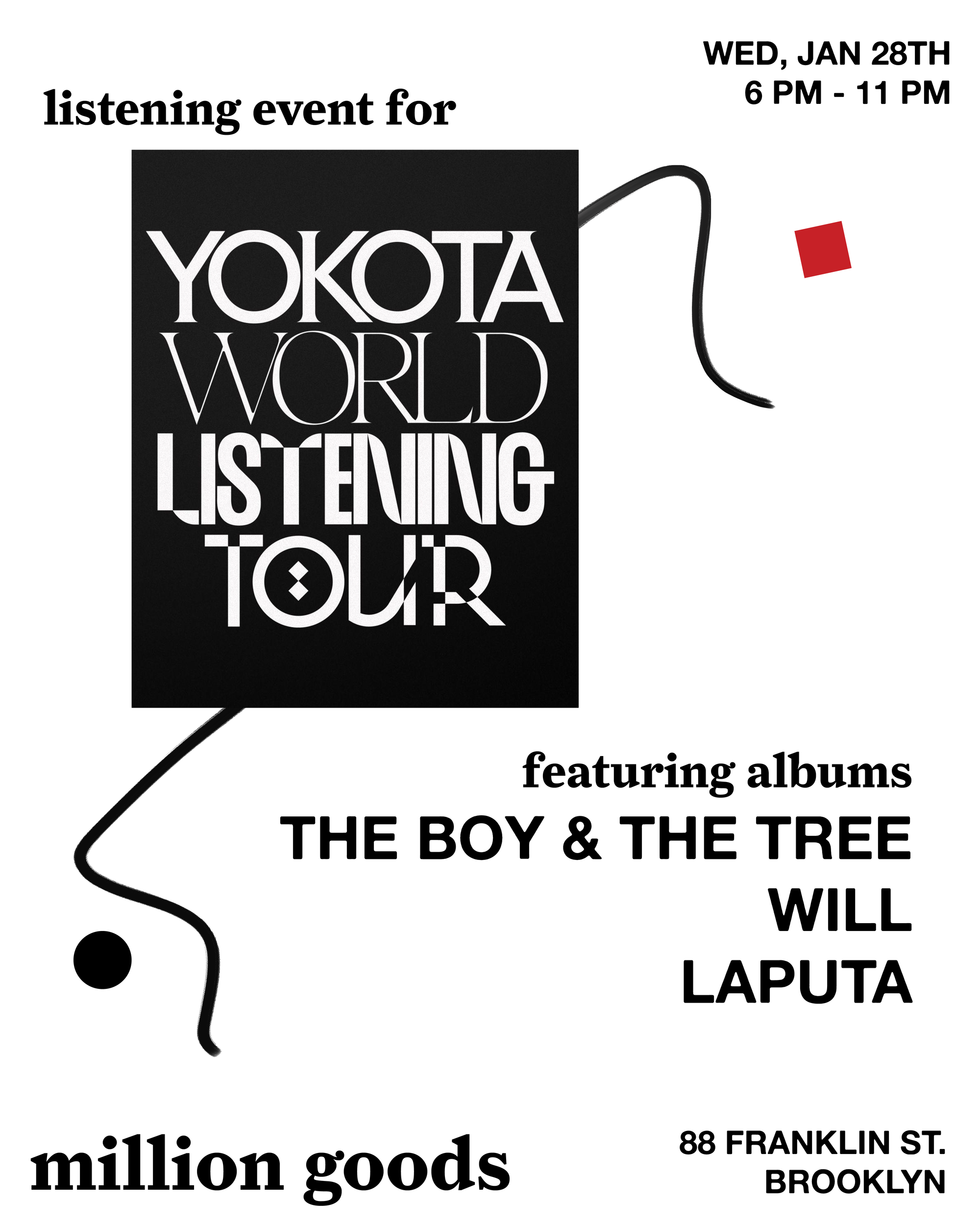 susumu yokota listening event