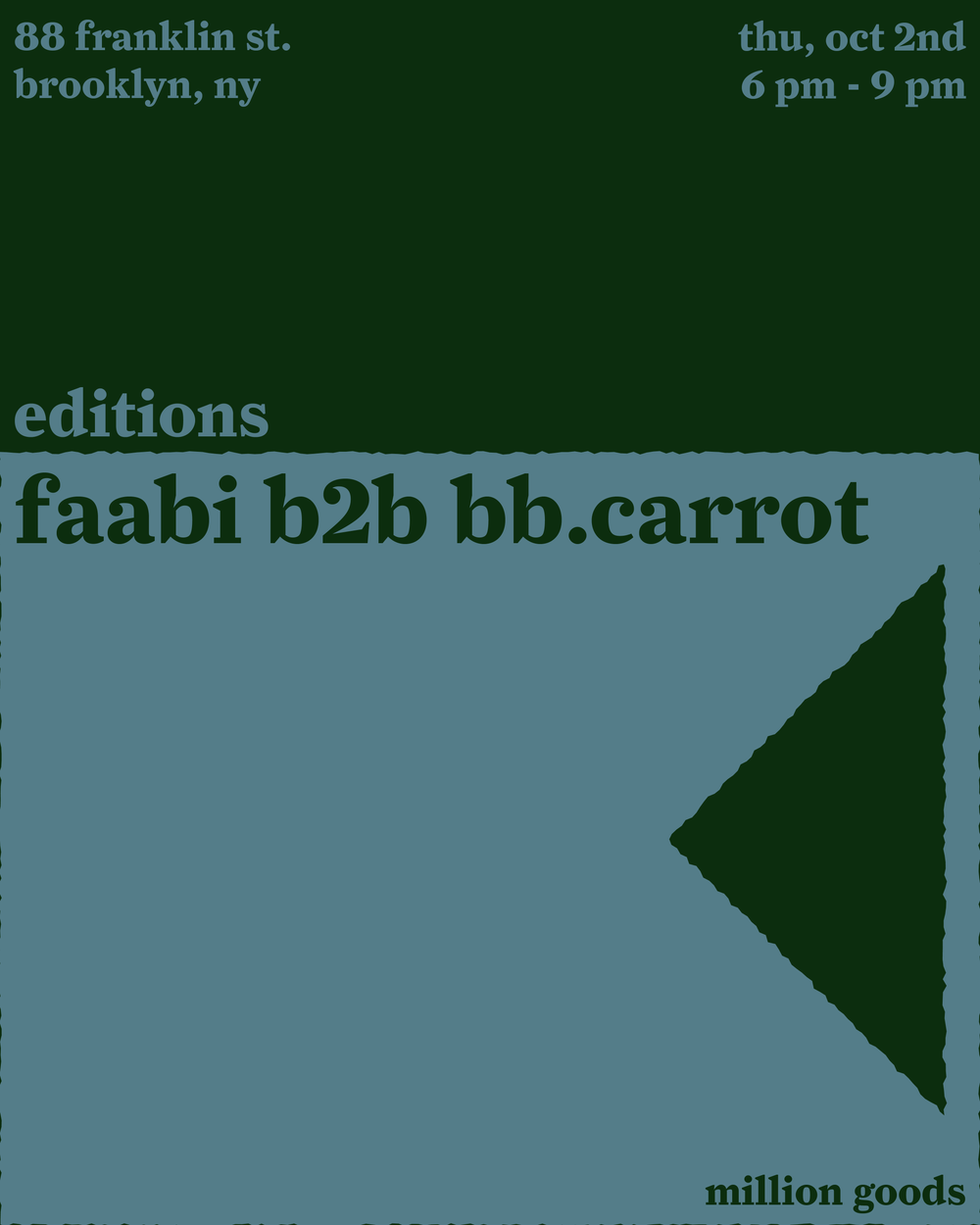 editions with faabi b2b bb.carrot
