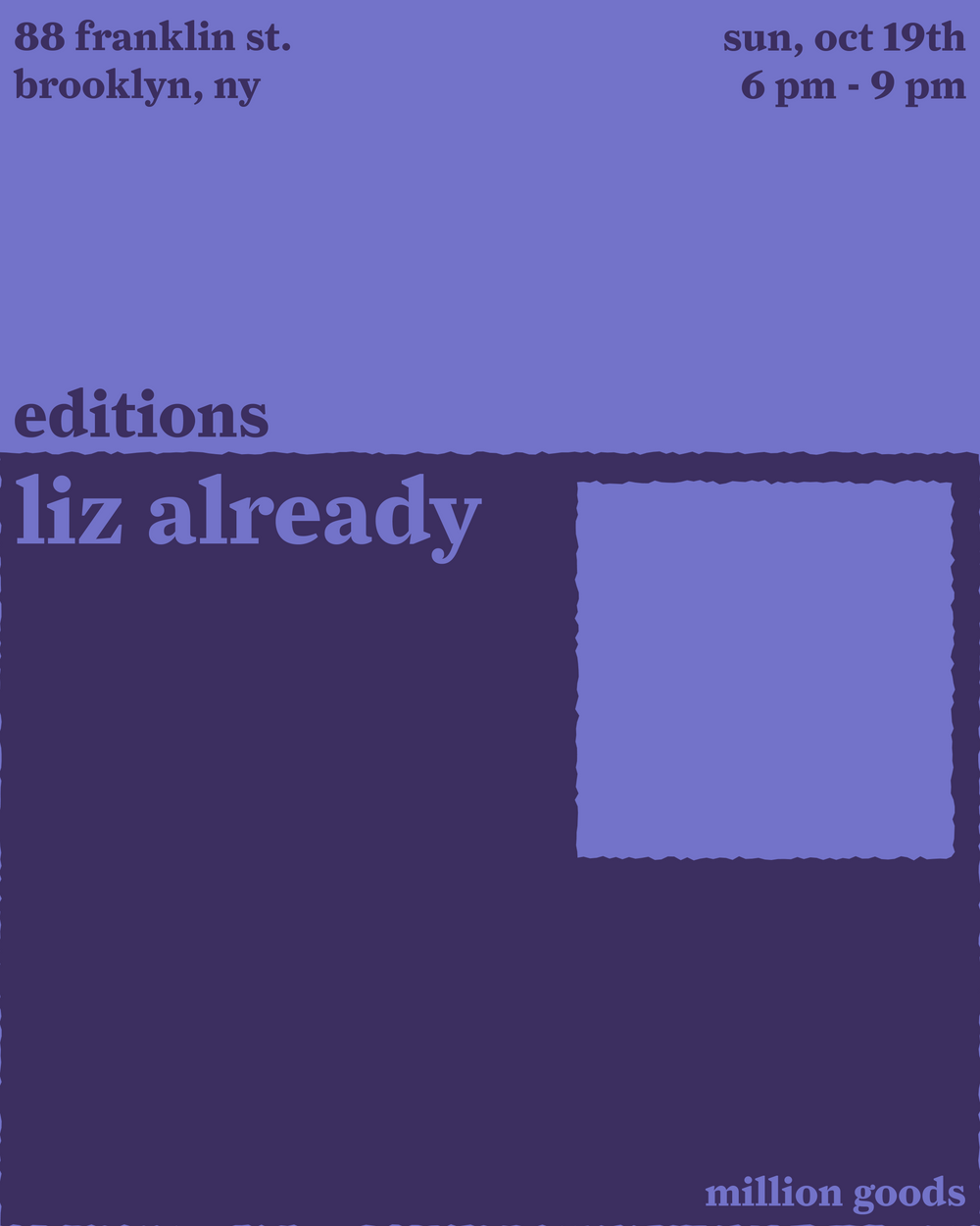editions with liz already