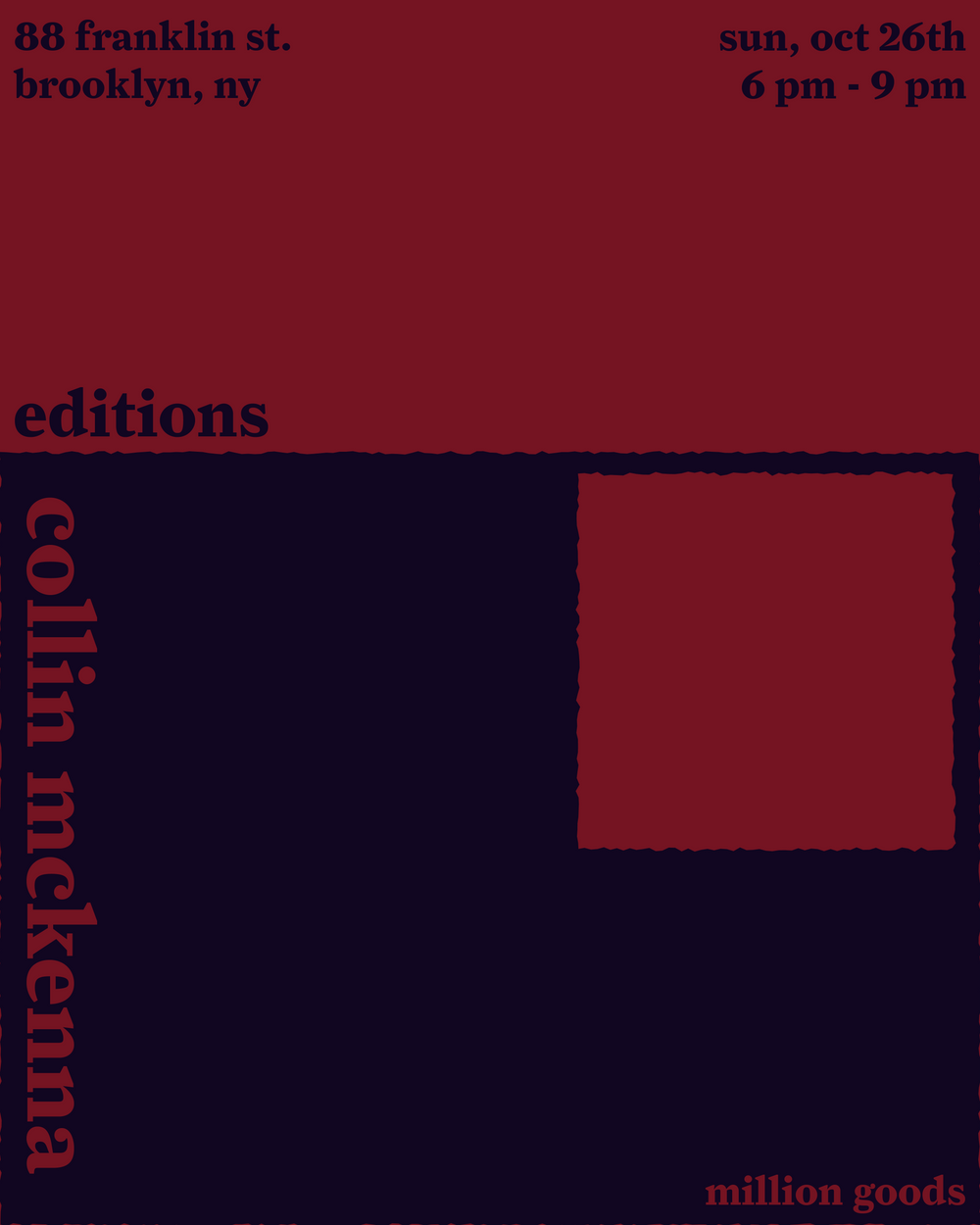 editions with collin mckenna