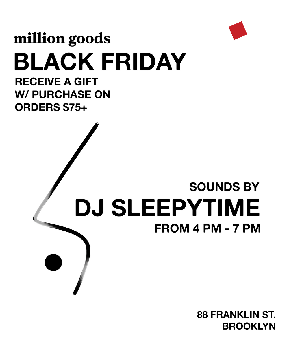 black friday with dj sleepytime