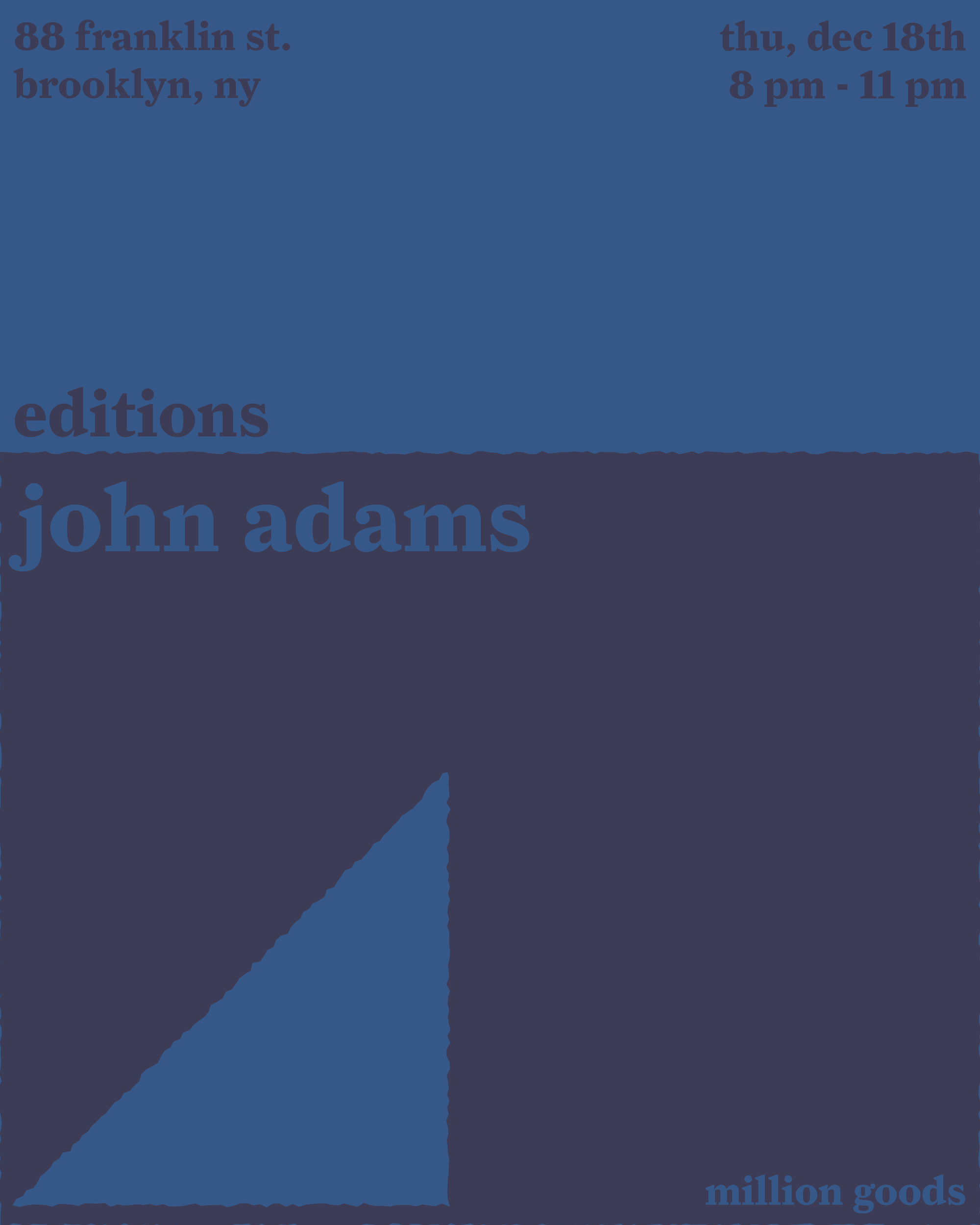 editions with john adamns