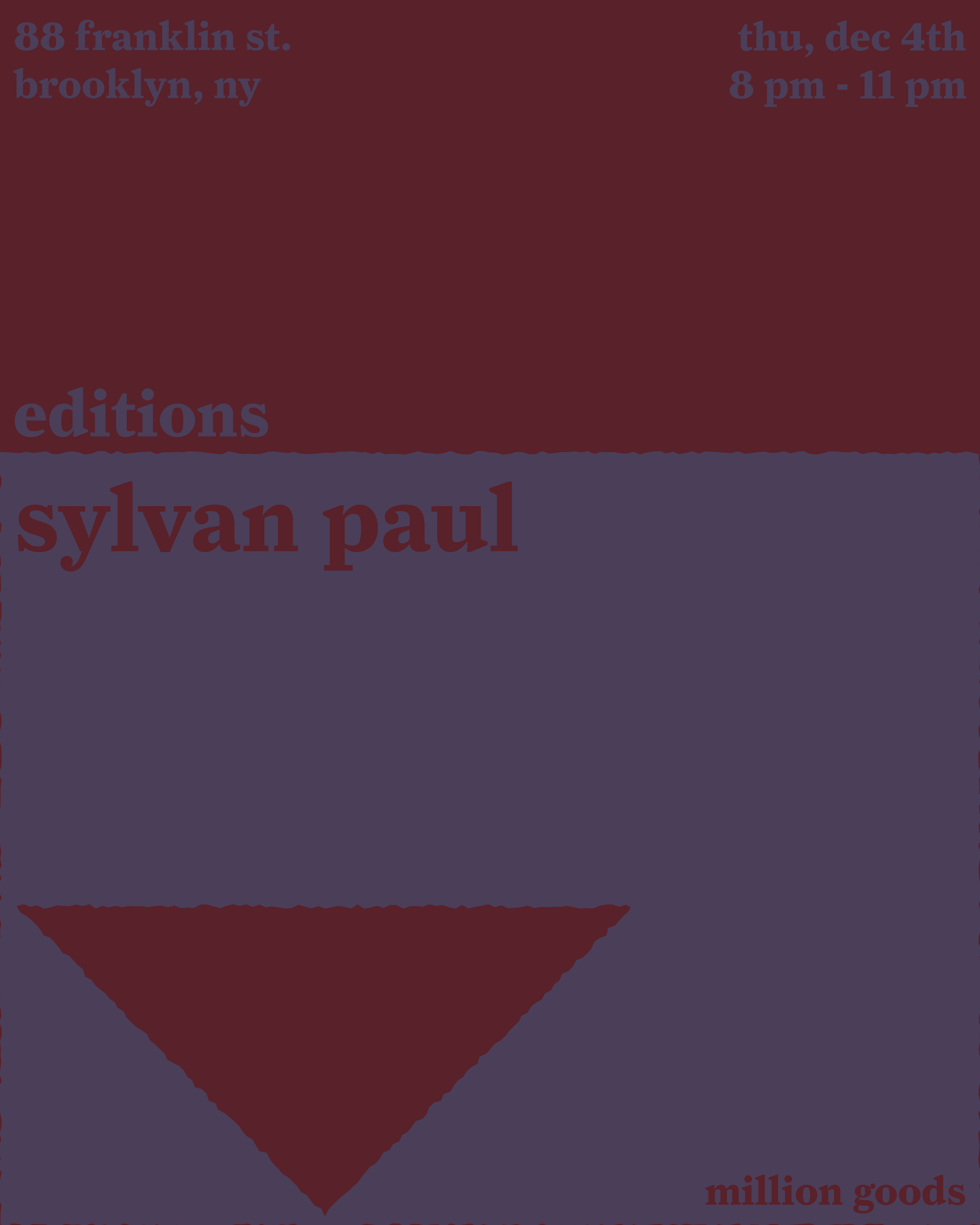 editions with sylvan paul