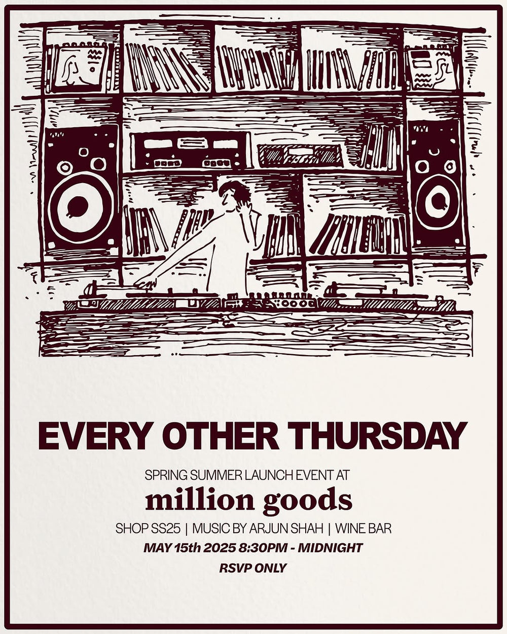 every other thursday ss25 launch event