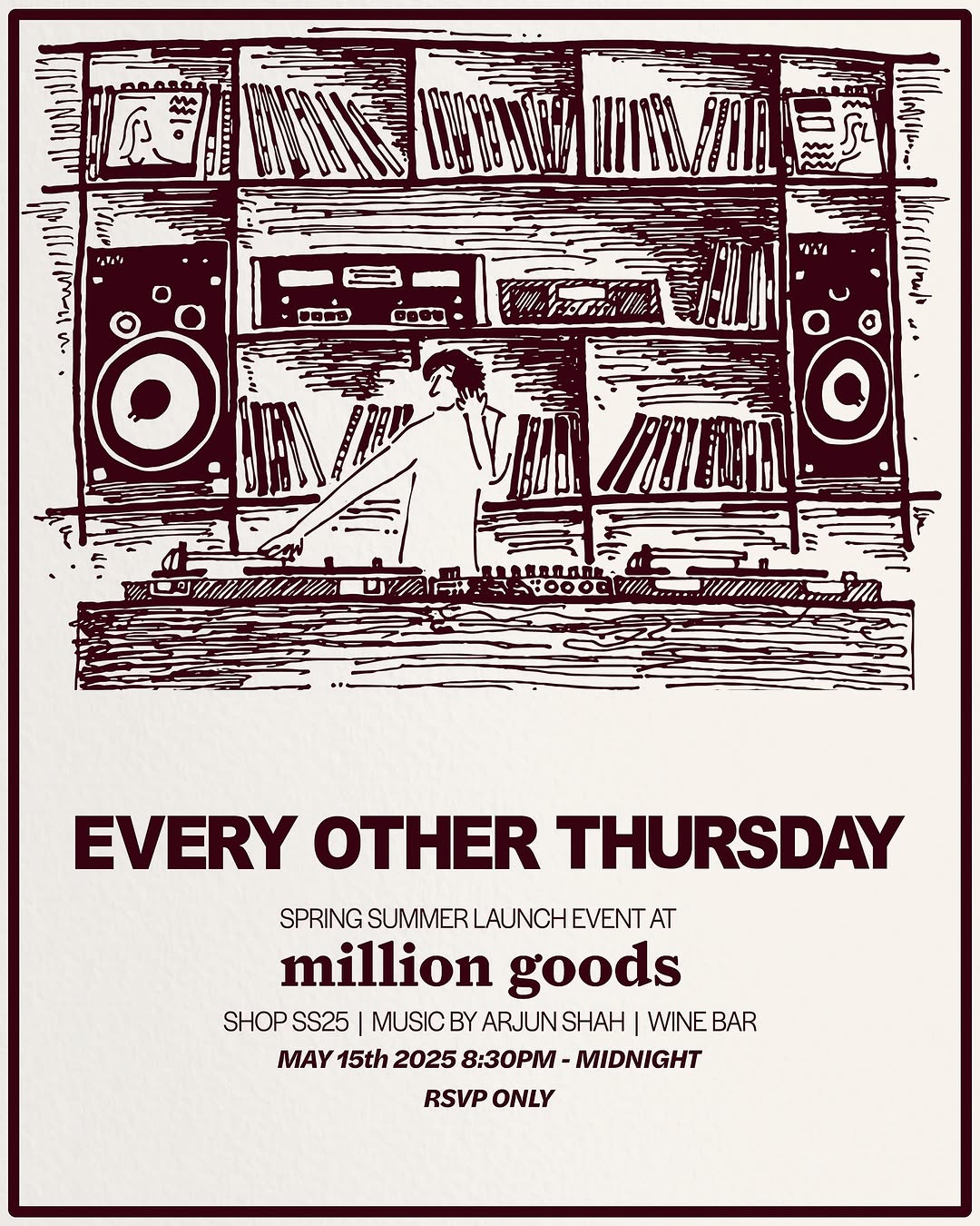 every other thursday ss25 launch event