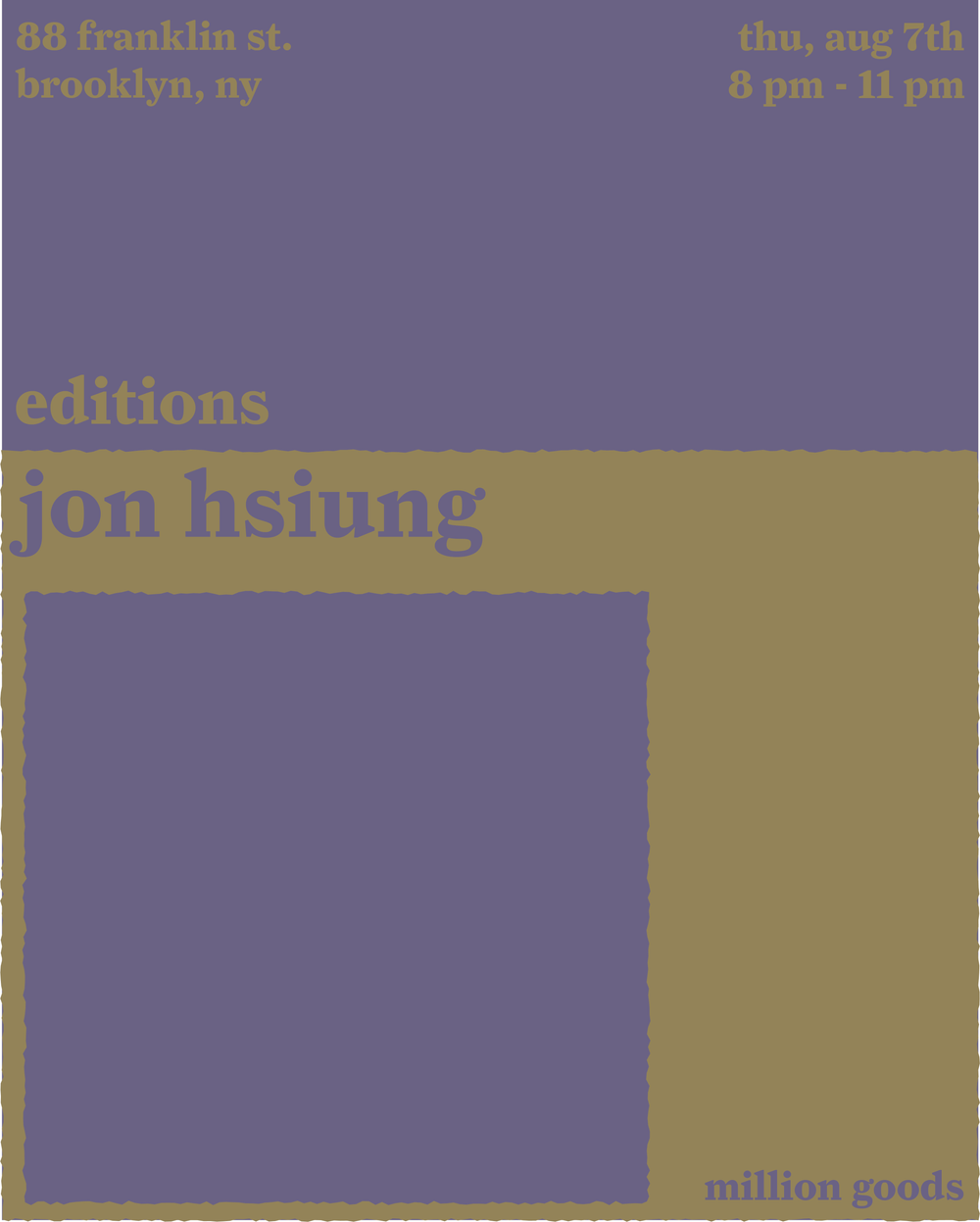 editions with jon hsiung