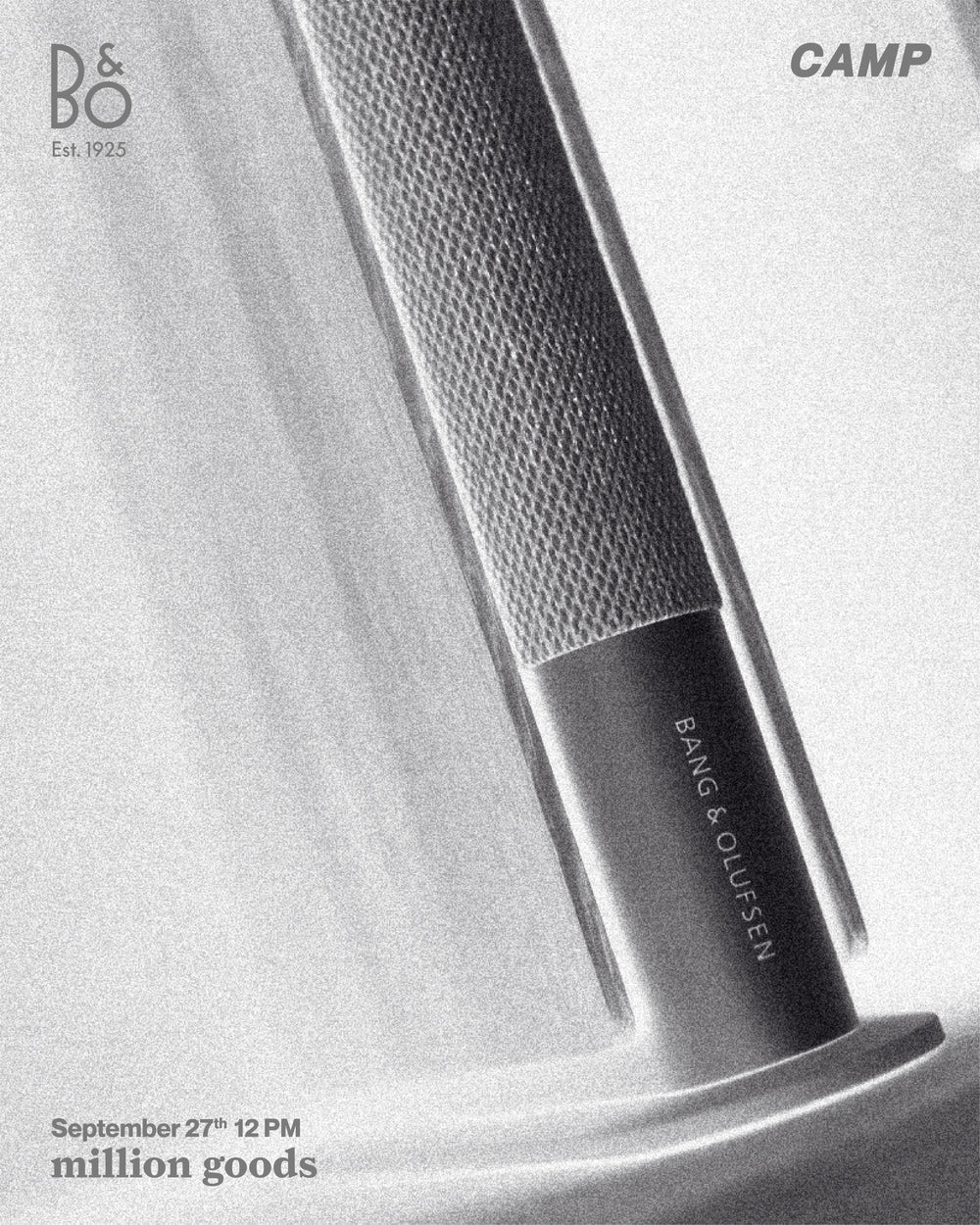 camp3 x bang & olufsen x smør