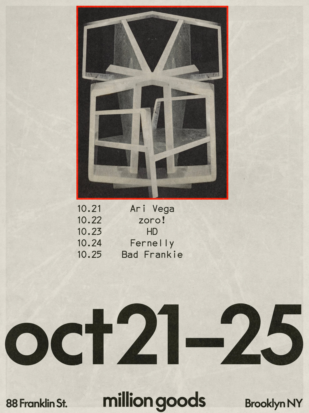 greenpoint: oct 21-25th