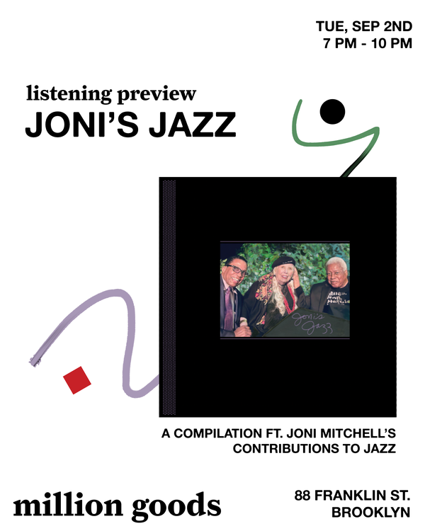 joni's jazz listening preview