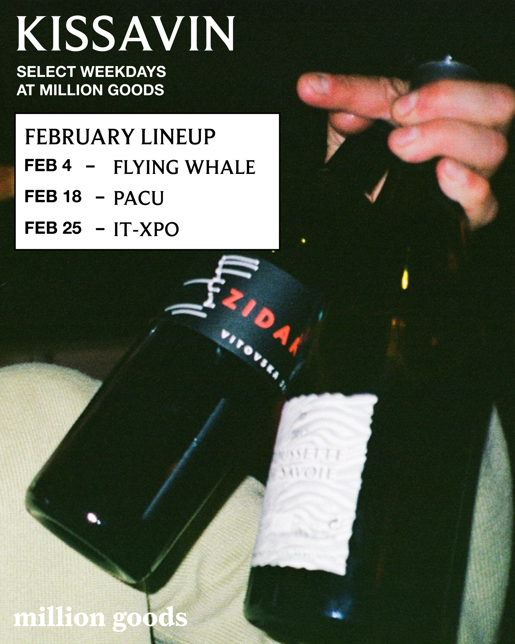 Kissavin Feb Announcement