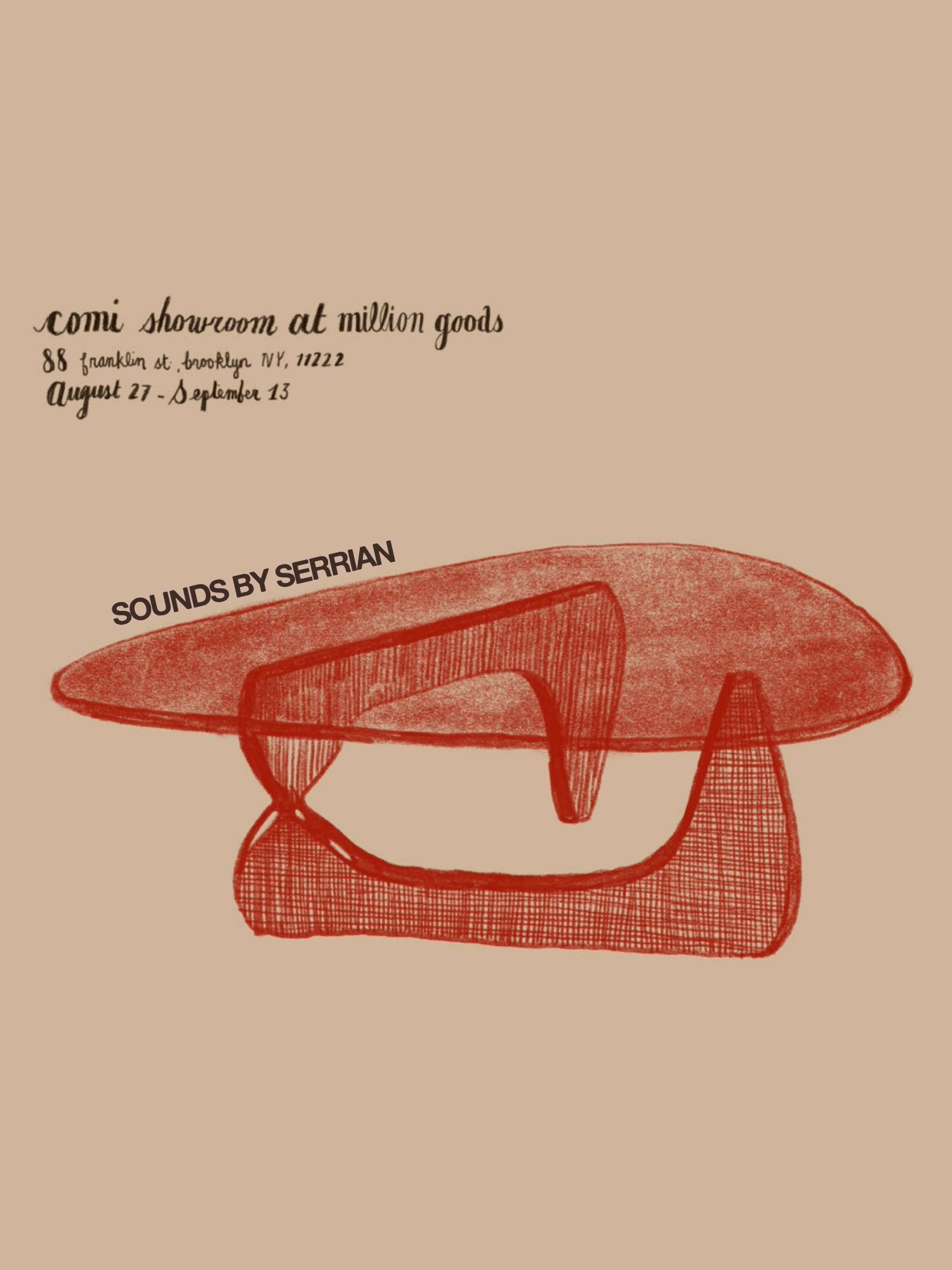 réseau comi showroom with sounds by serrian