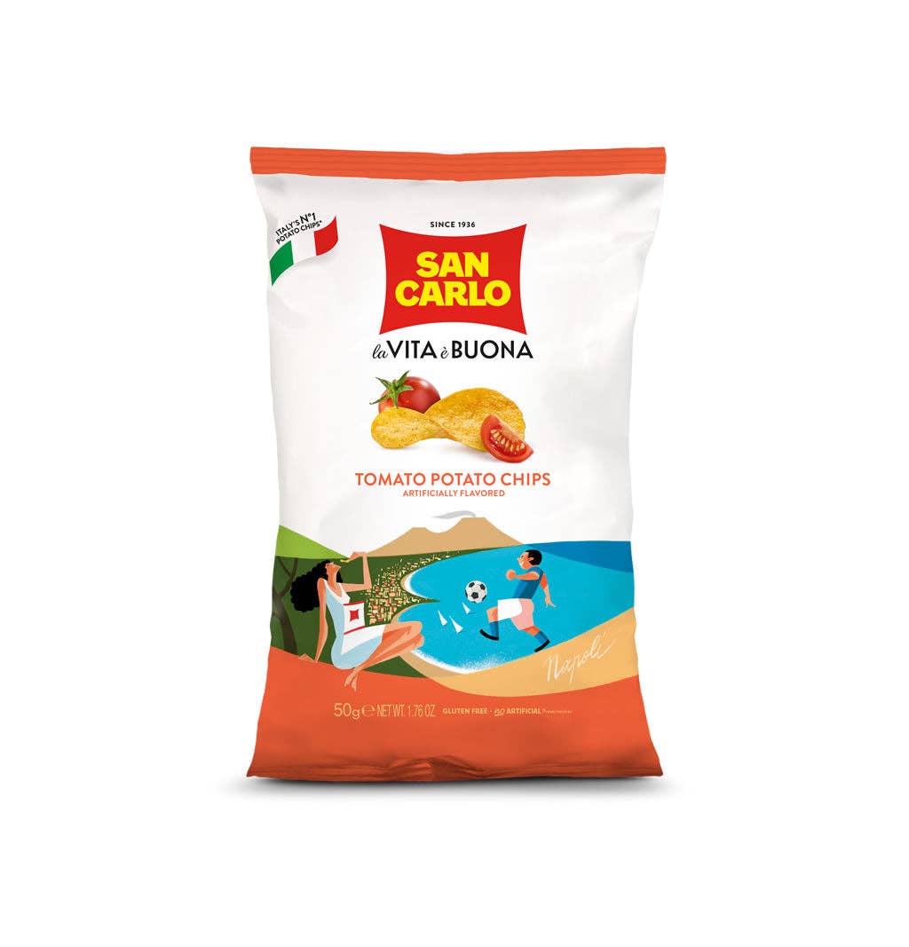 Tomato Flavored Potato Chips