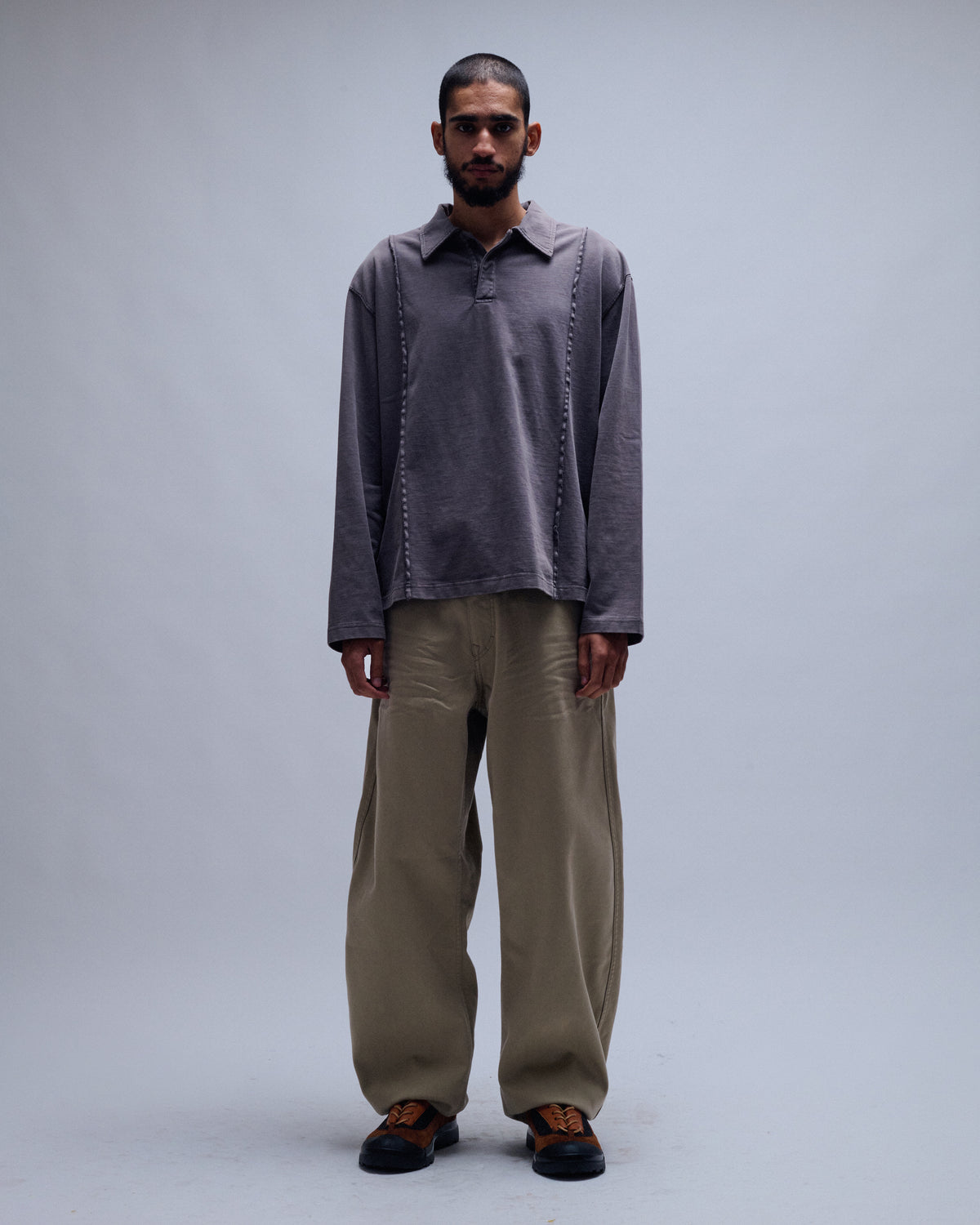Ambient Relax Long Sleeve Polo