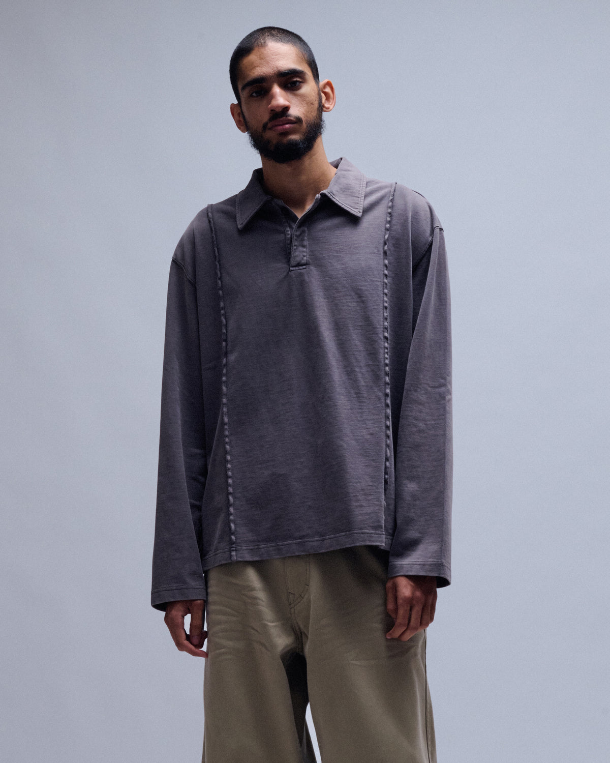 Ambient Relax Long Sleeve Polo